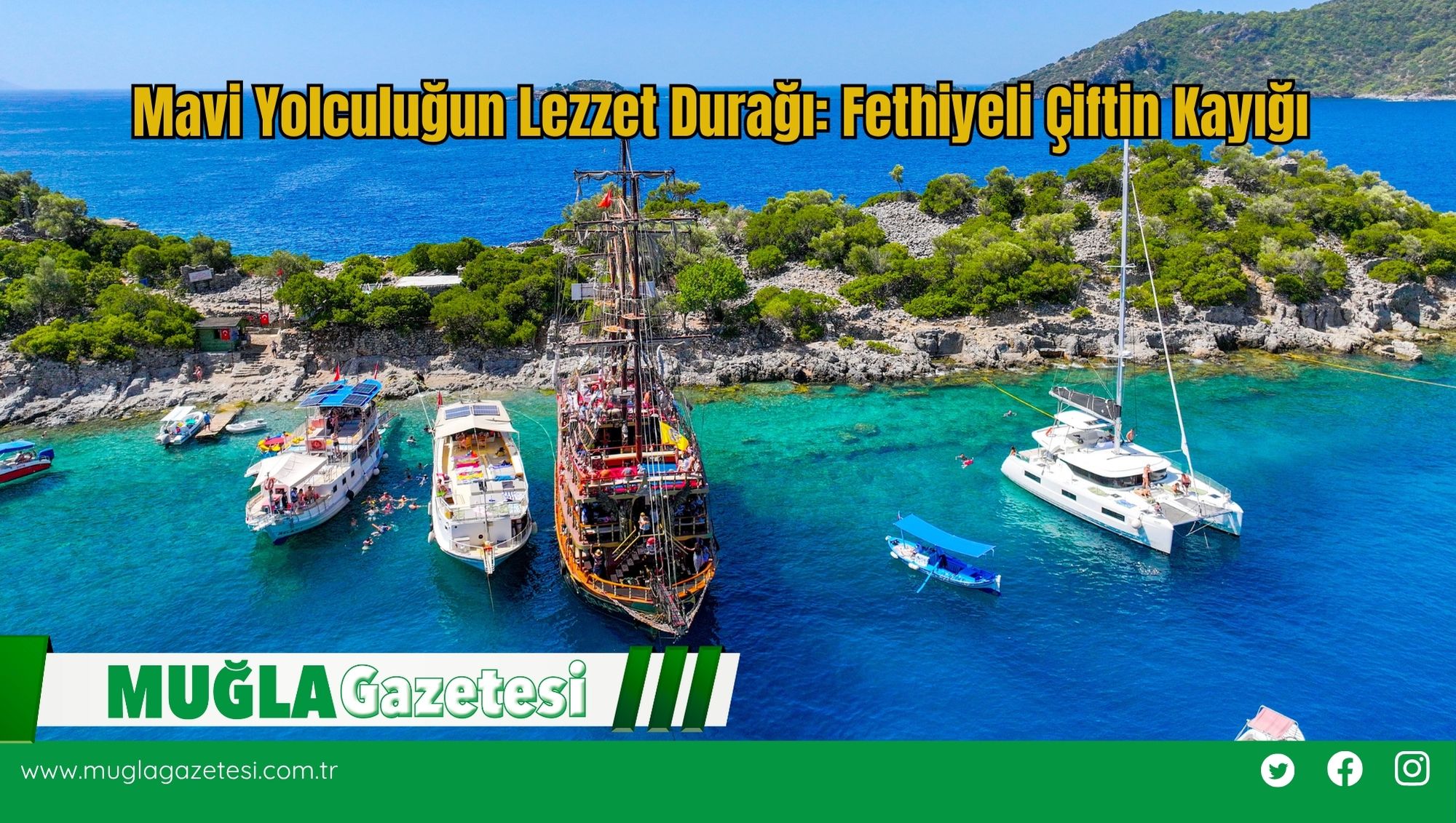 Mavi Yolculuğun Lezzet Durağı: Fethiyeli Çiftin Kayığı