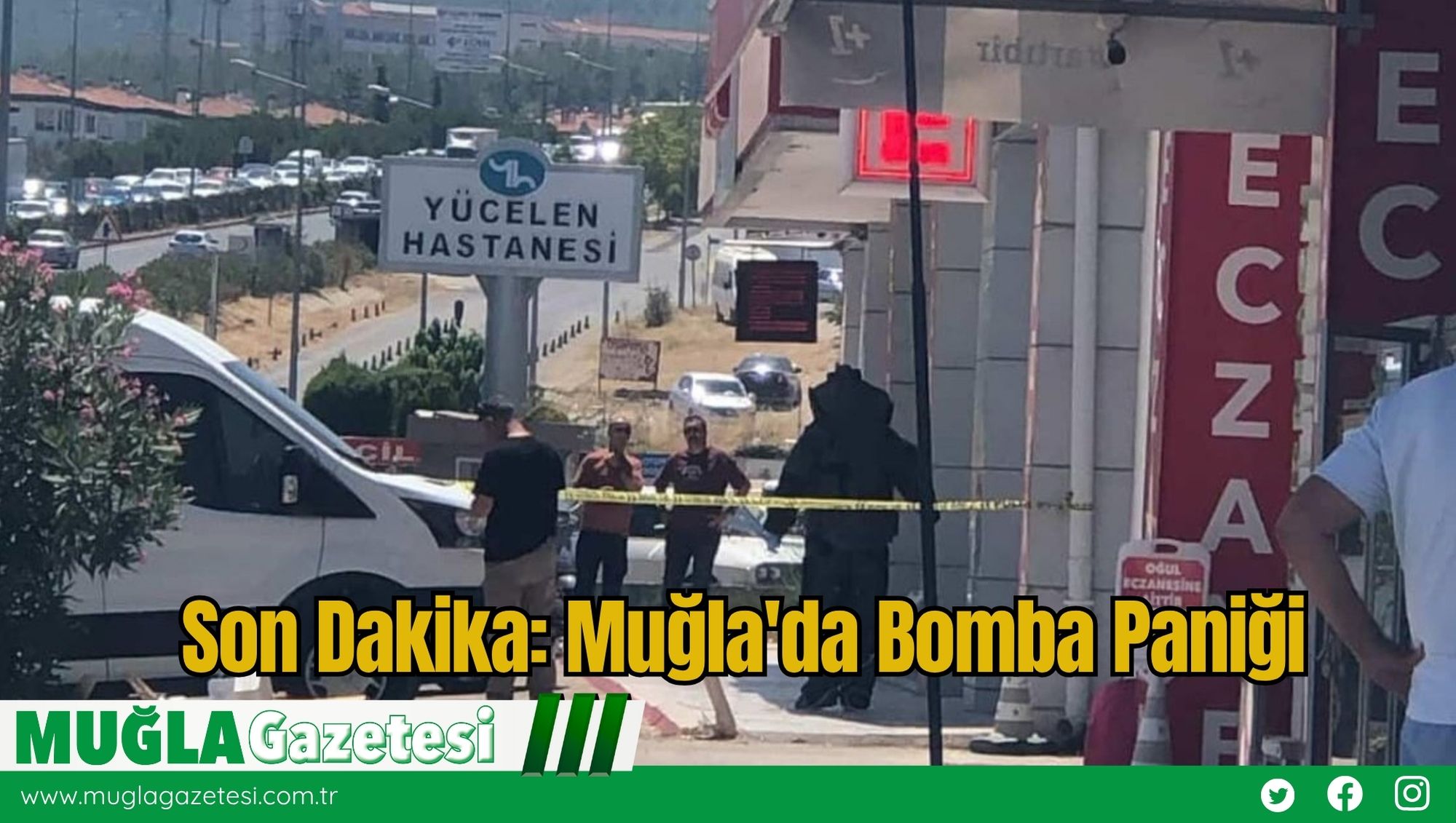 Son Dakika: Muğla'da Bomba Paniği