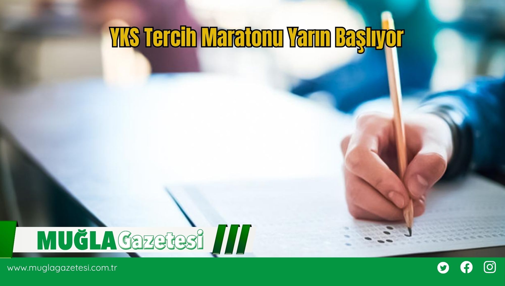 YKS Tercih Maratonu Yarın Başlıyor