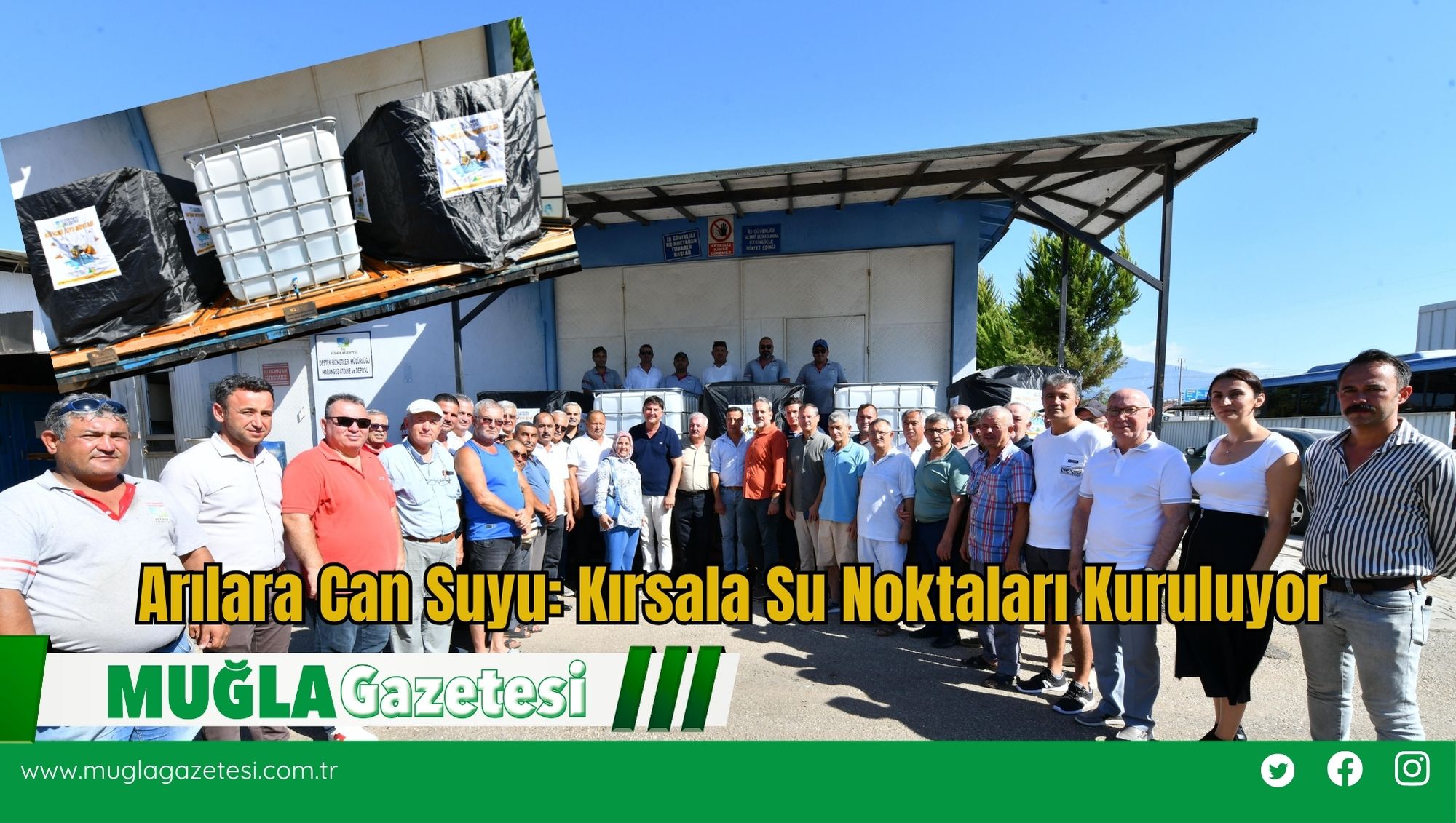 Arılara Can Suyu: Kırsala Su Noktaları Kuruluyor