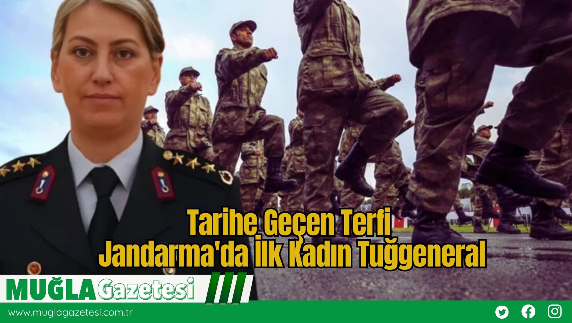 Tarihe Geçen Terfi: Jandarma'da İlk Kadın Tuğgeneral