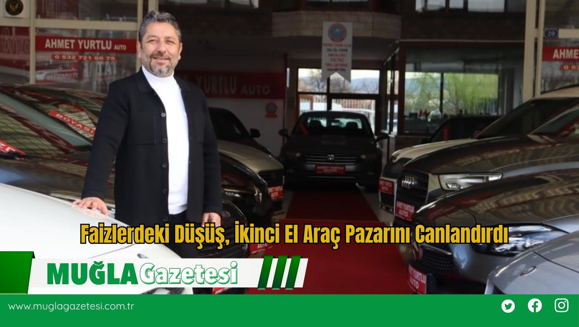 Faizlerdeki Düşüş, İkinci El Araç Pazarını Canlandırdı