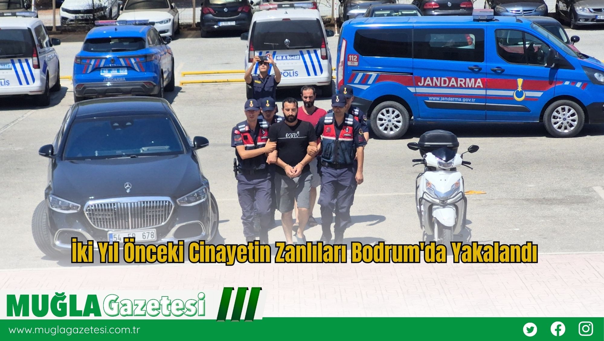 İki Yıl Önceki C*nayetin Zanlıları Bodrum'da Yakalandı