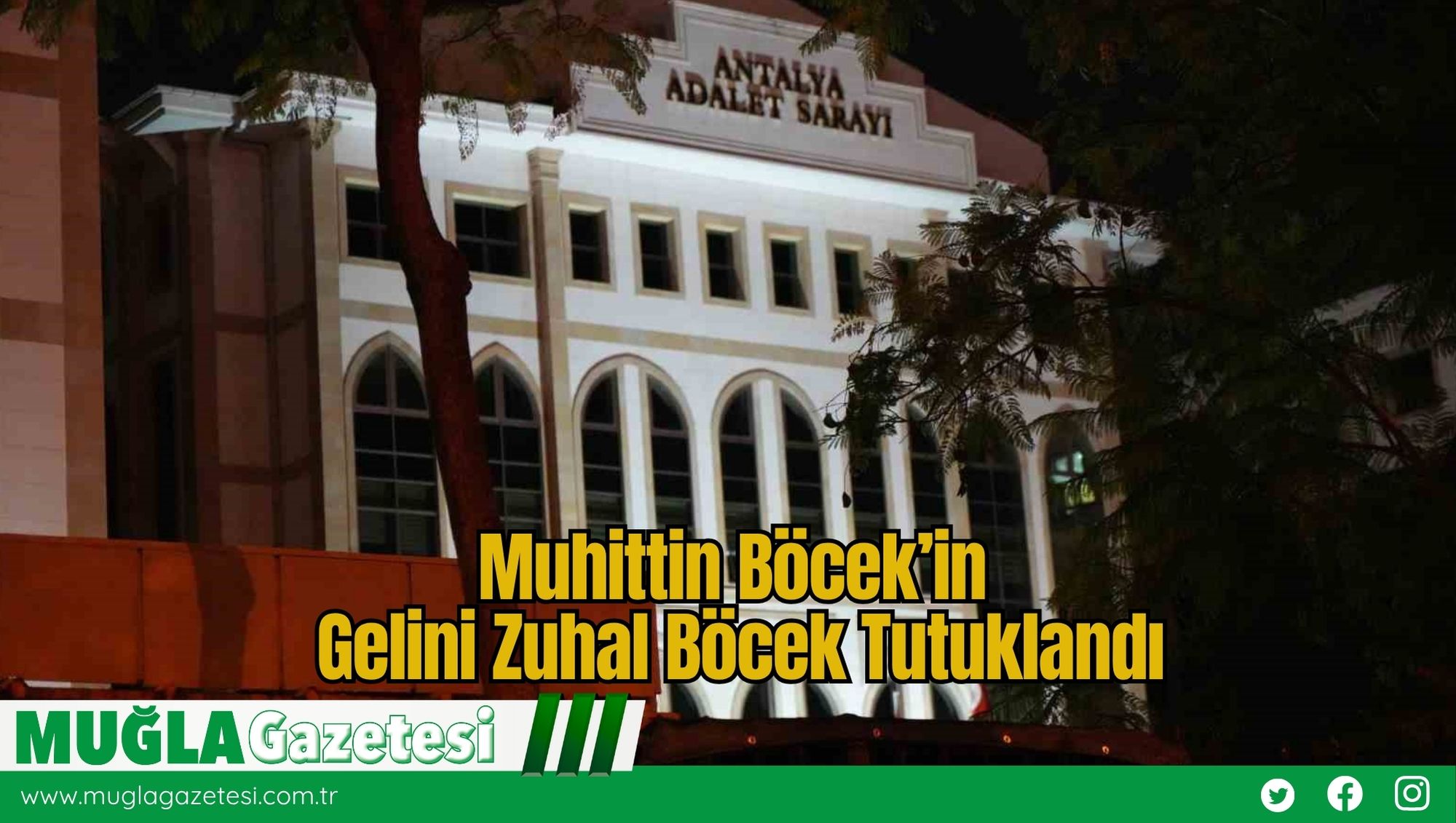 Muhittin Böcek’in Gelini Zuhal Böcek Tutuklandı