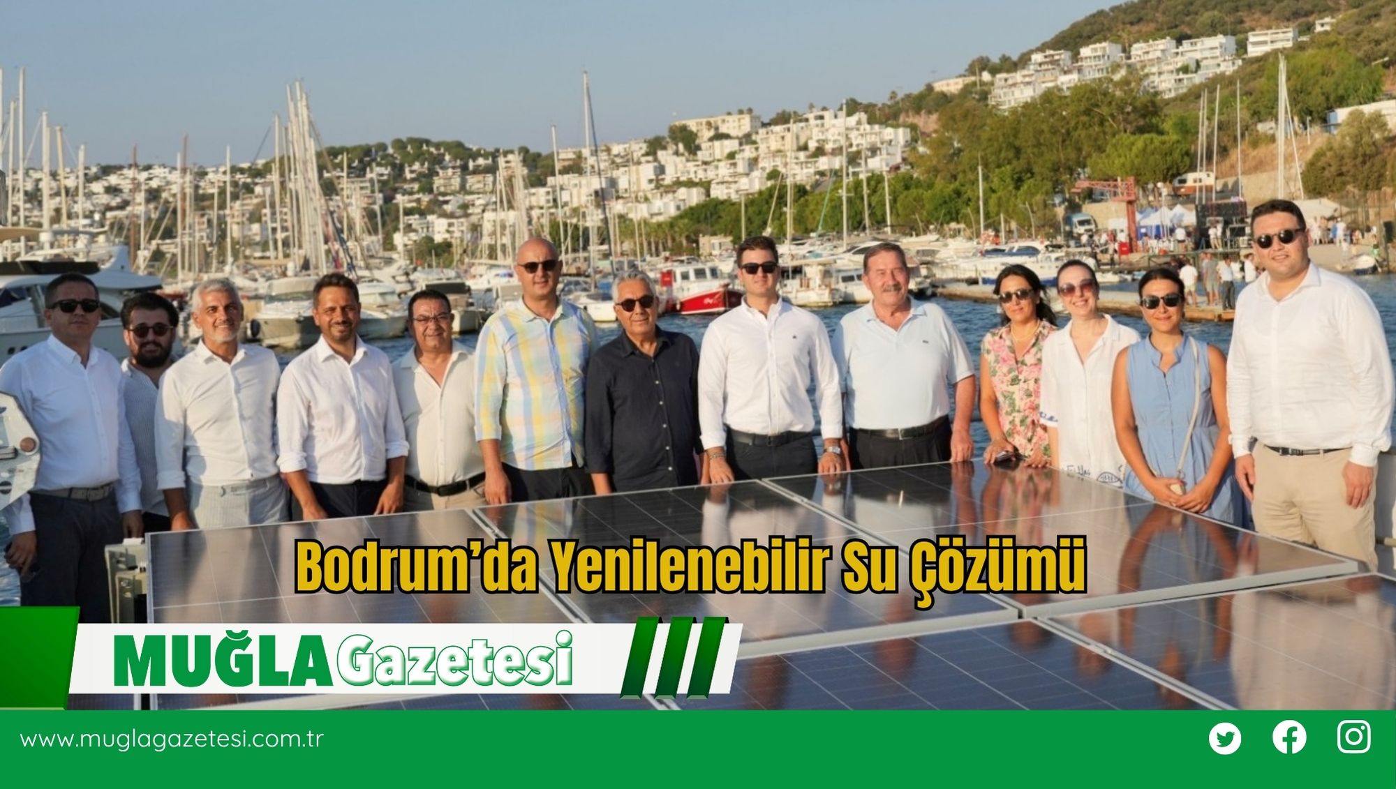Bodrum’da Yenilenebilir Su Çözümü