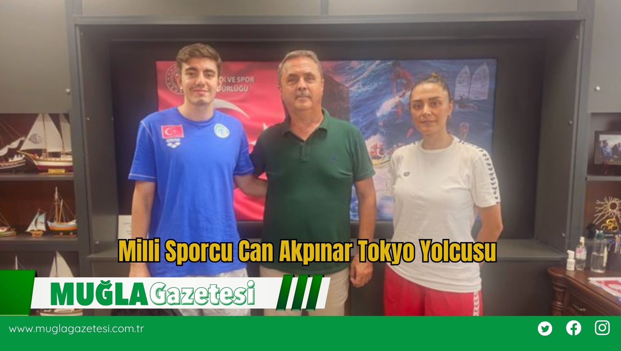 Milli Sporcu Can Akpınar Tokyo Yolcusu