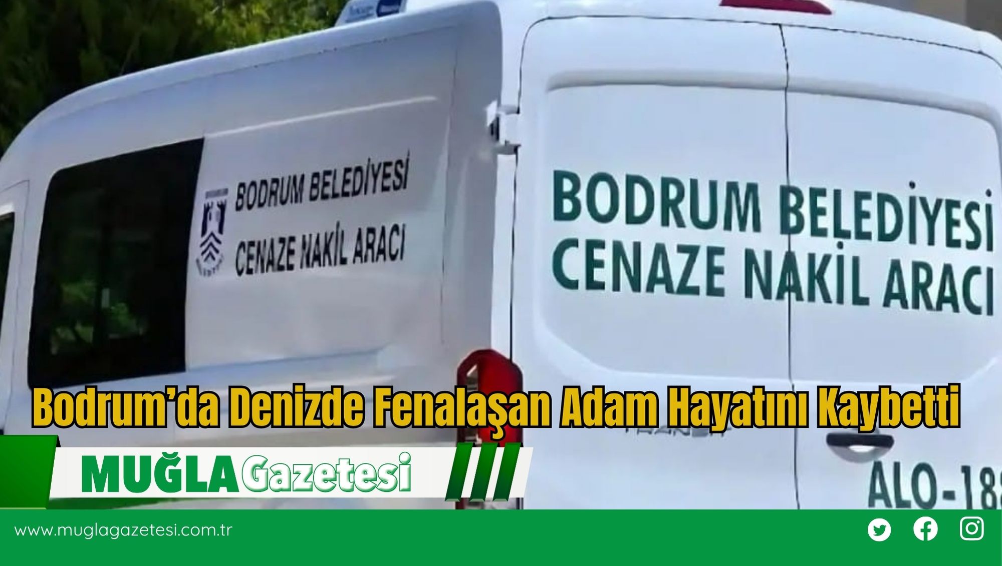 Bodrum'da Denizde Fenalaşan  Adam Hayatını Kaybetti