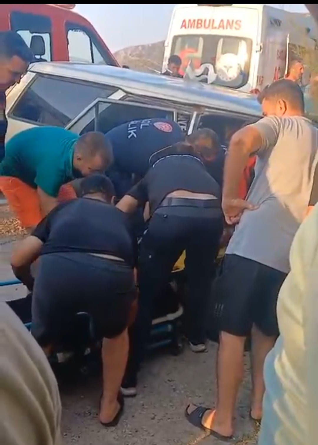 Muğla'da Feci Kaza, 2 Kadın Yaralandı