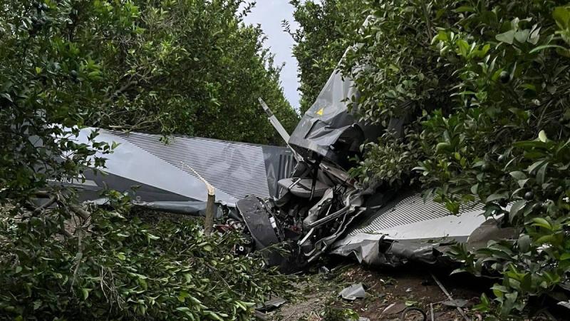 Eğitim Uçağı Düştü 2 Yaralı