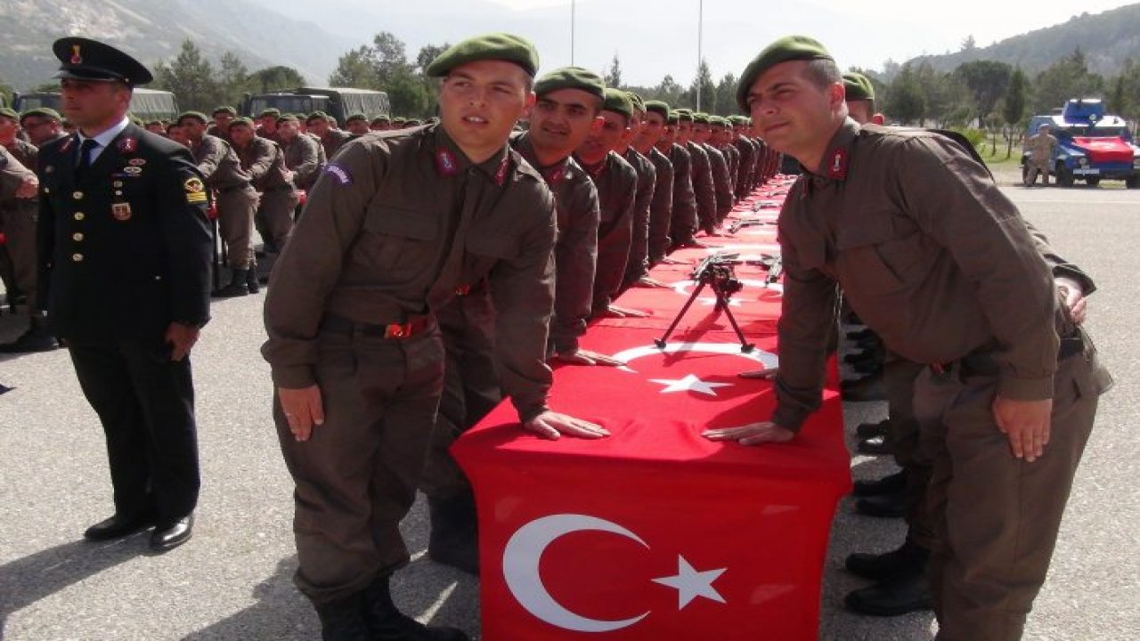 Kısa dönem erler yemin etti