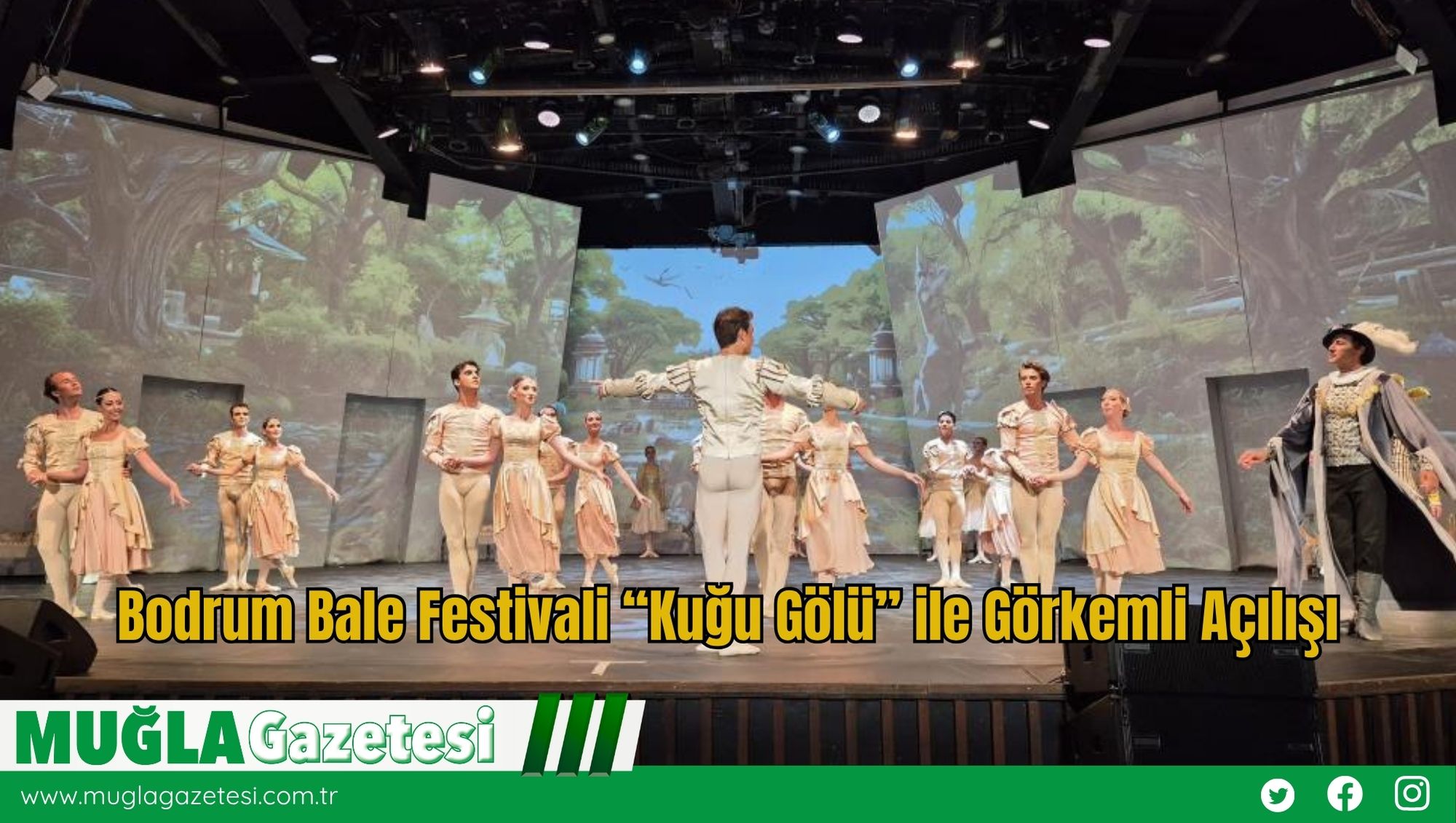 Bodrum Bale Festivali “Kuğu Gölü” ile Görkemli Açılışı