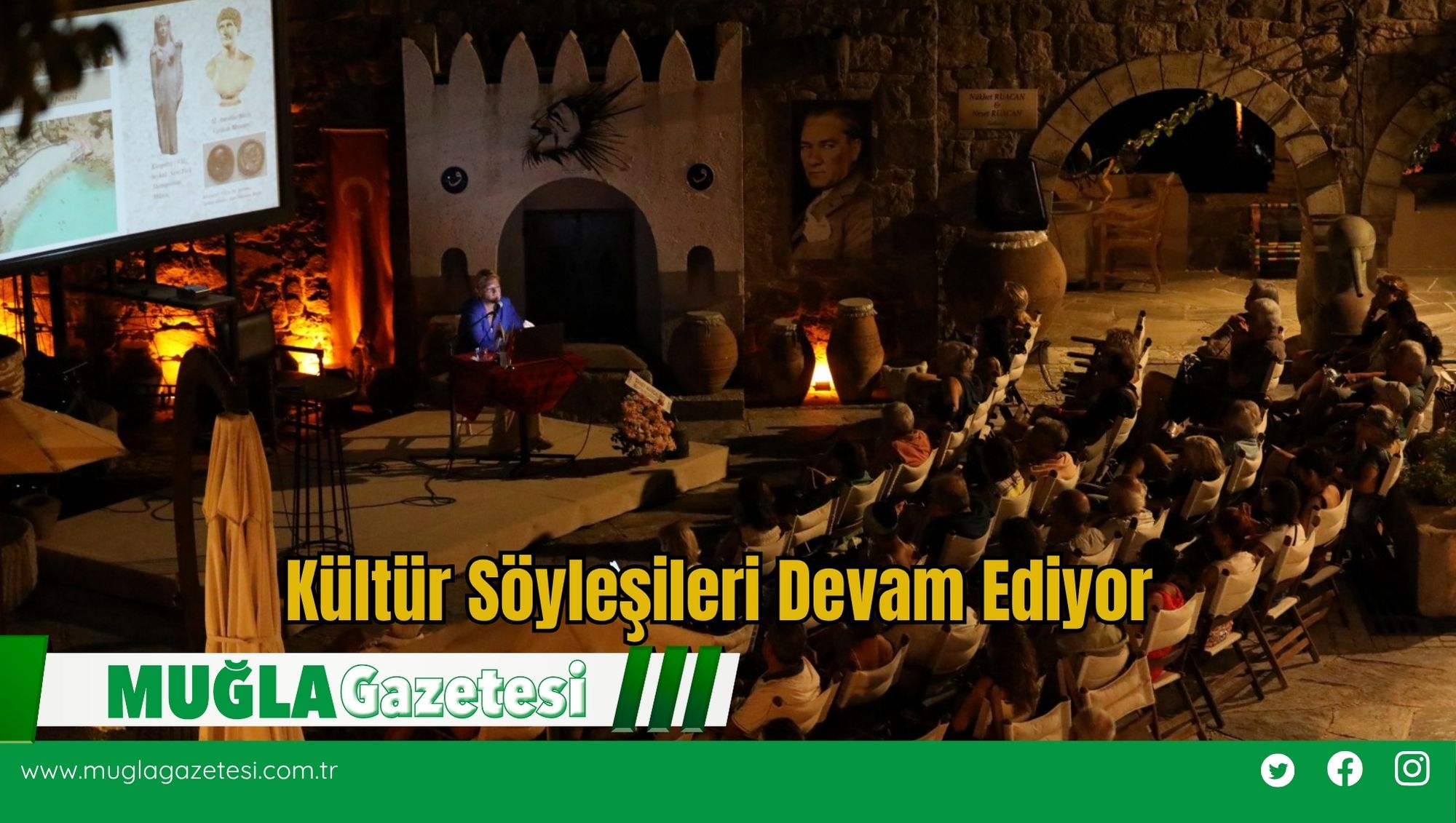 Kültür Söyleşileri Devam Ediyor