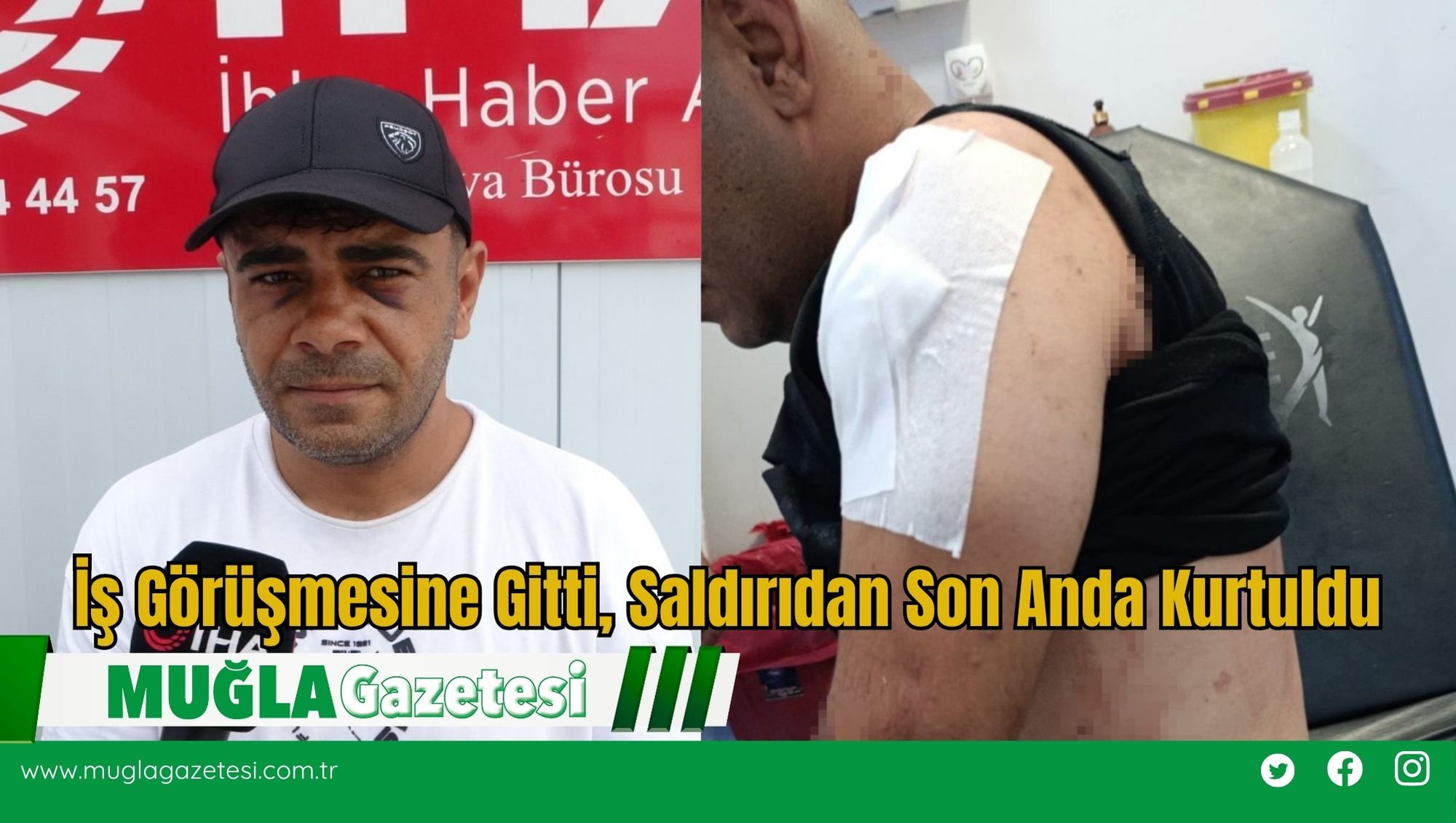 İş Görüşmesine Gitti, Saldırıdan Son Anda Kurtuldu