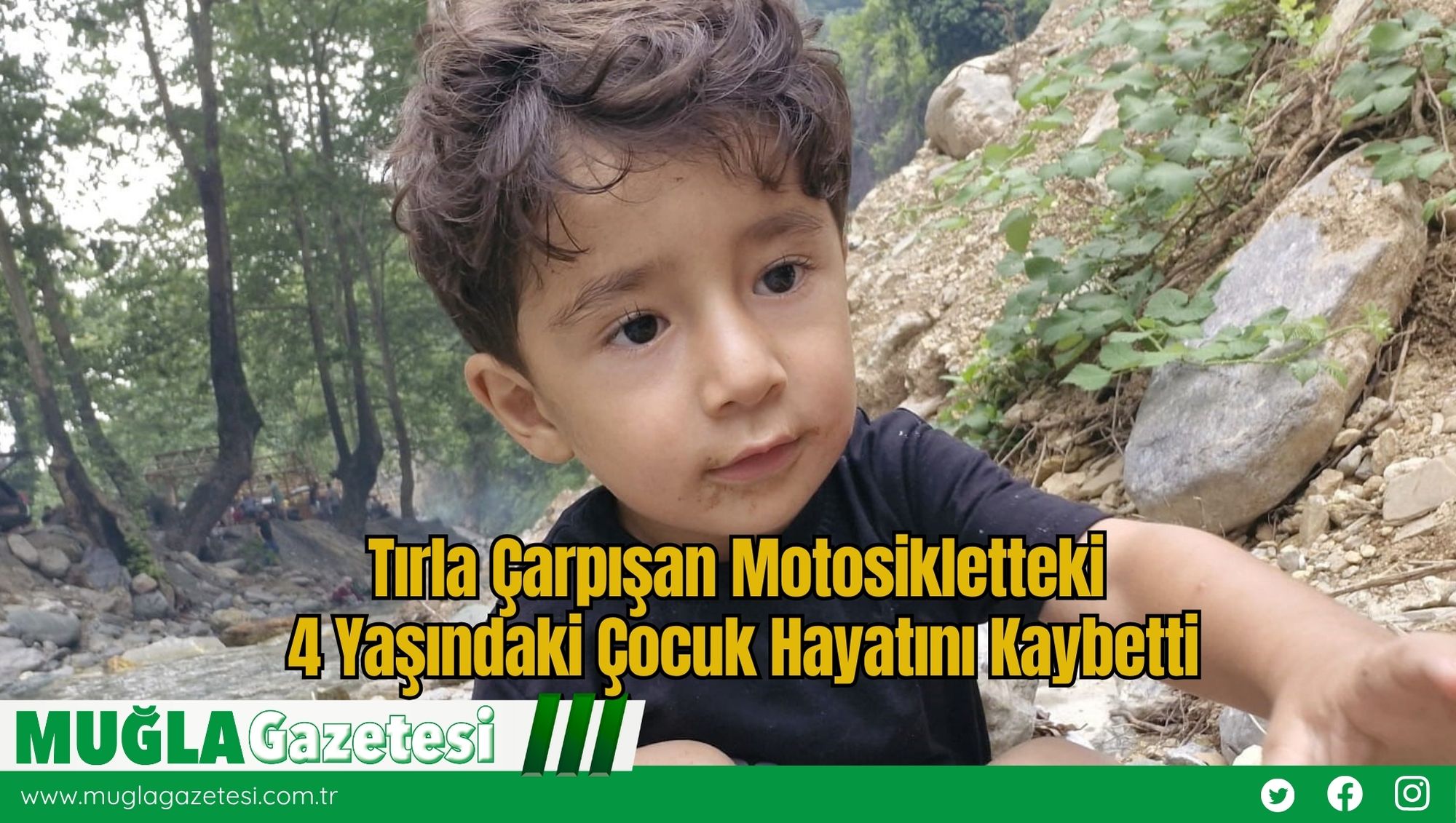 Tırla Çarpışan Motosikletteki 4 Yaşındaki Çocuk Hayatını Kaybetti