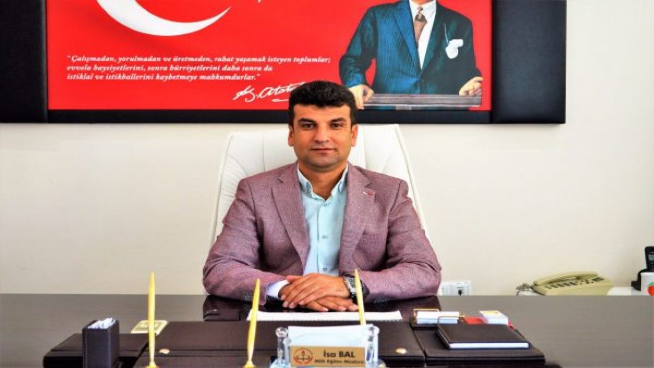 Milas İlçe Milli Eğitim Müdürü Bal okul değişikliklerini değerlendirdi