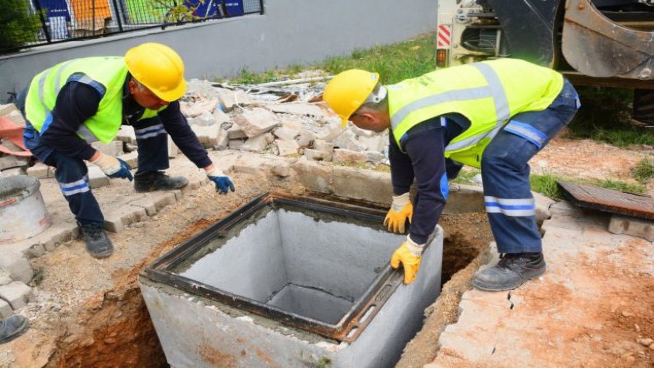 Kanalizasyon Hat Çalışmaları Devam Ediyor