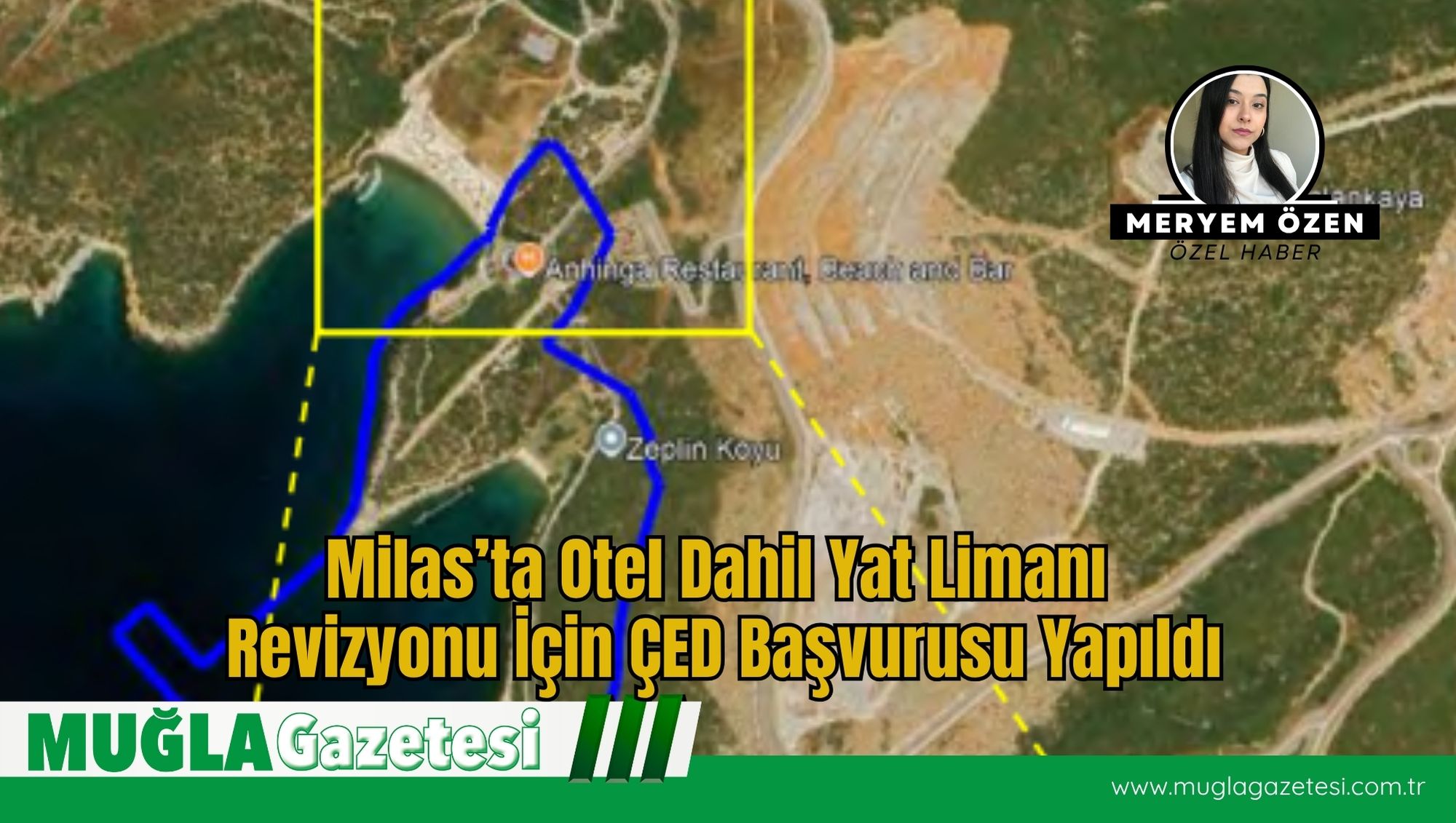 Milas’ta Otel Dahil Yat Limanı Revizyonu İçin ÇED Başvurusu Yapıldı