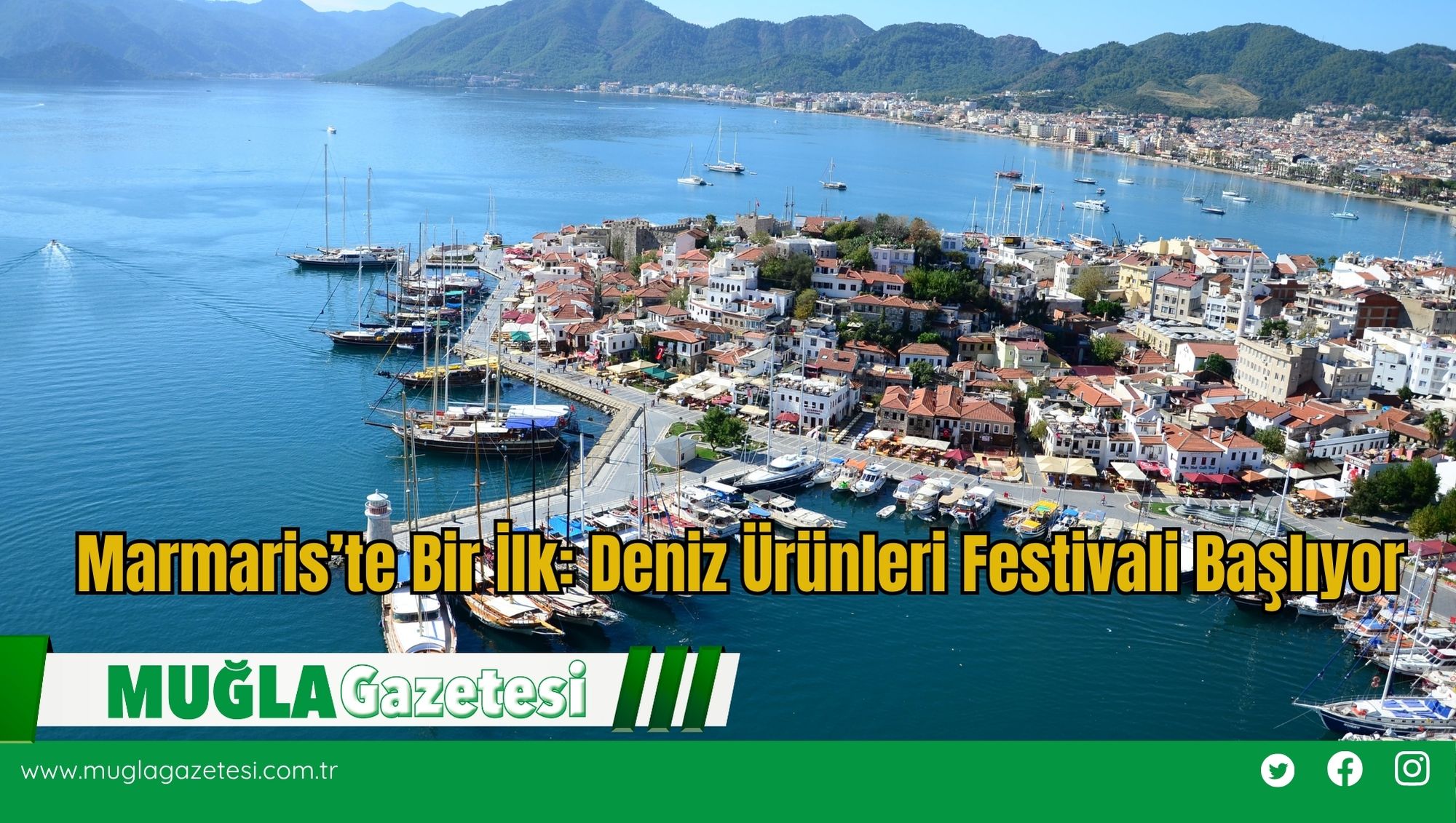 Marmaris’te Bir İlk: Deniz Ürünleri Festivali Başlıyor