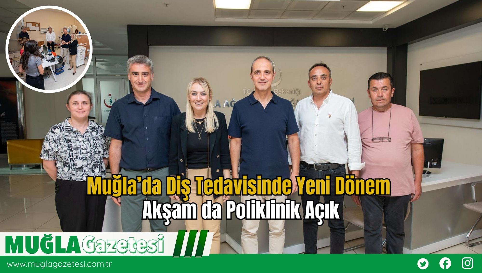 Muğla’da Diş Tedavisinde Yeni Dönem: Akşam da Poliklinik Açık