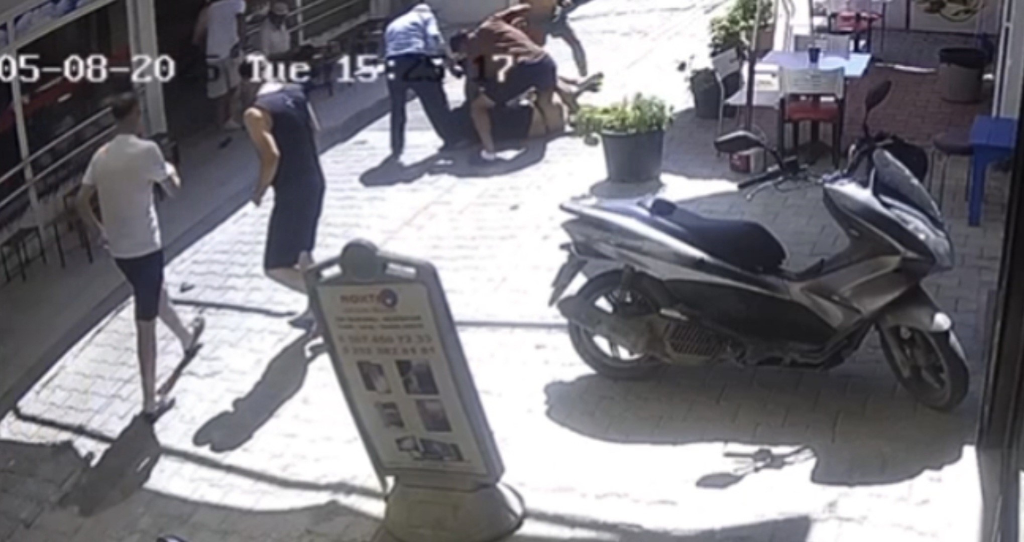 Bodrum'daki Akraba Kavgasının Görüntüleri Ortaya Çıktı