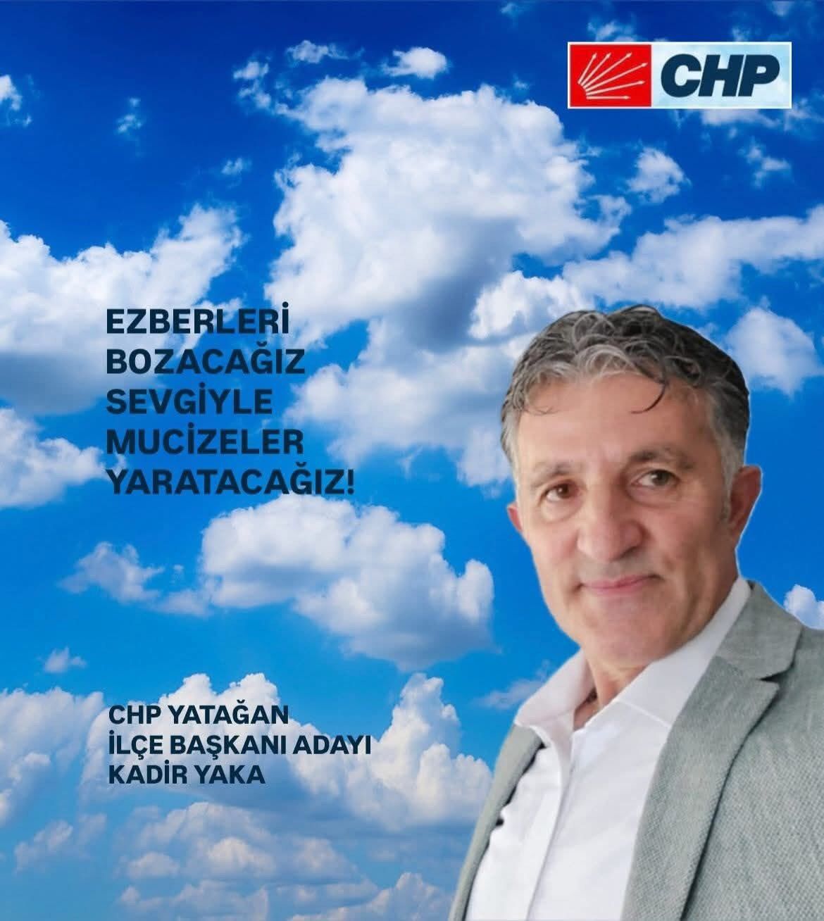 Yatağan’da CHP İlçe Başkanlığına İlk Aday Kadir Yaka Oldu