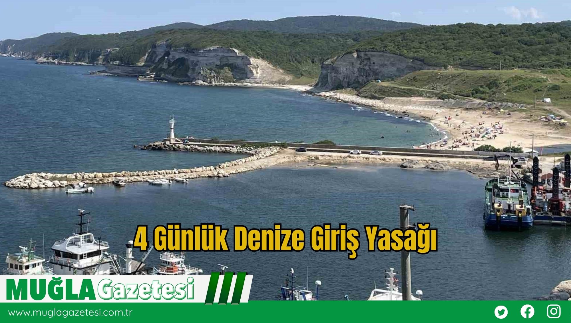 4 Günlük Denize Giriş Yasağı