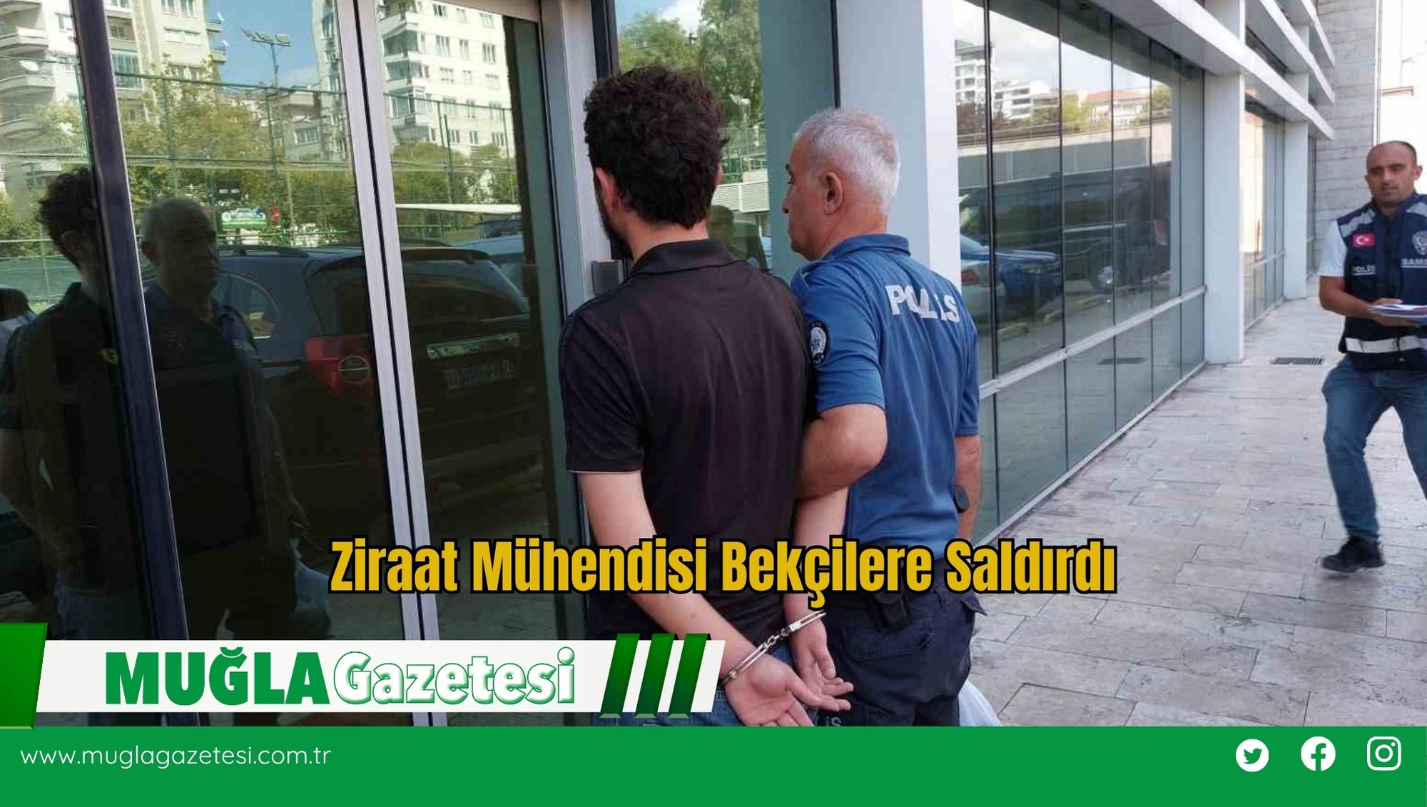 Ziraat Mühendisi Bekçilere Saldırdı