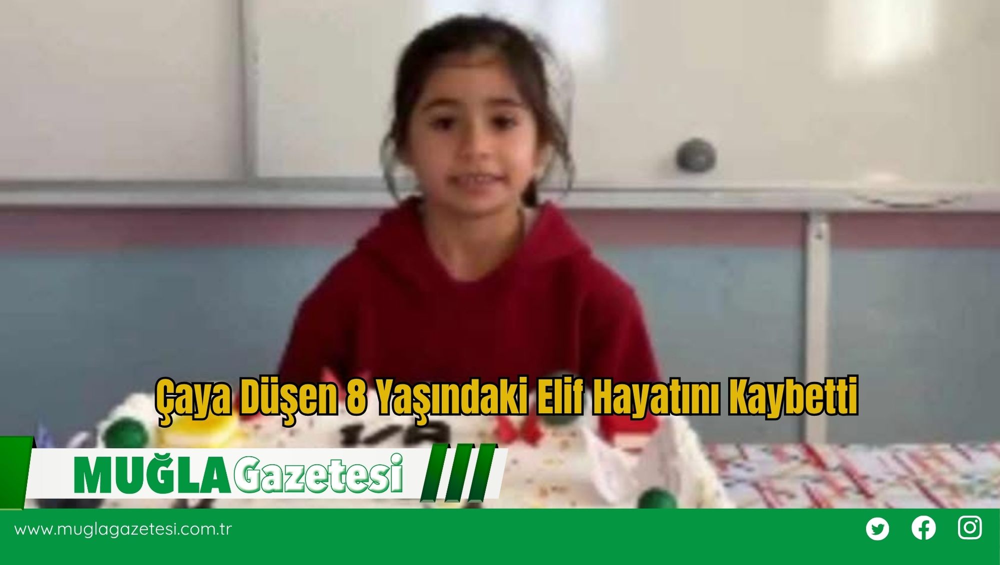 Çaya Düşen 8 Yaşındaki Elif Hayatını Kaybetti