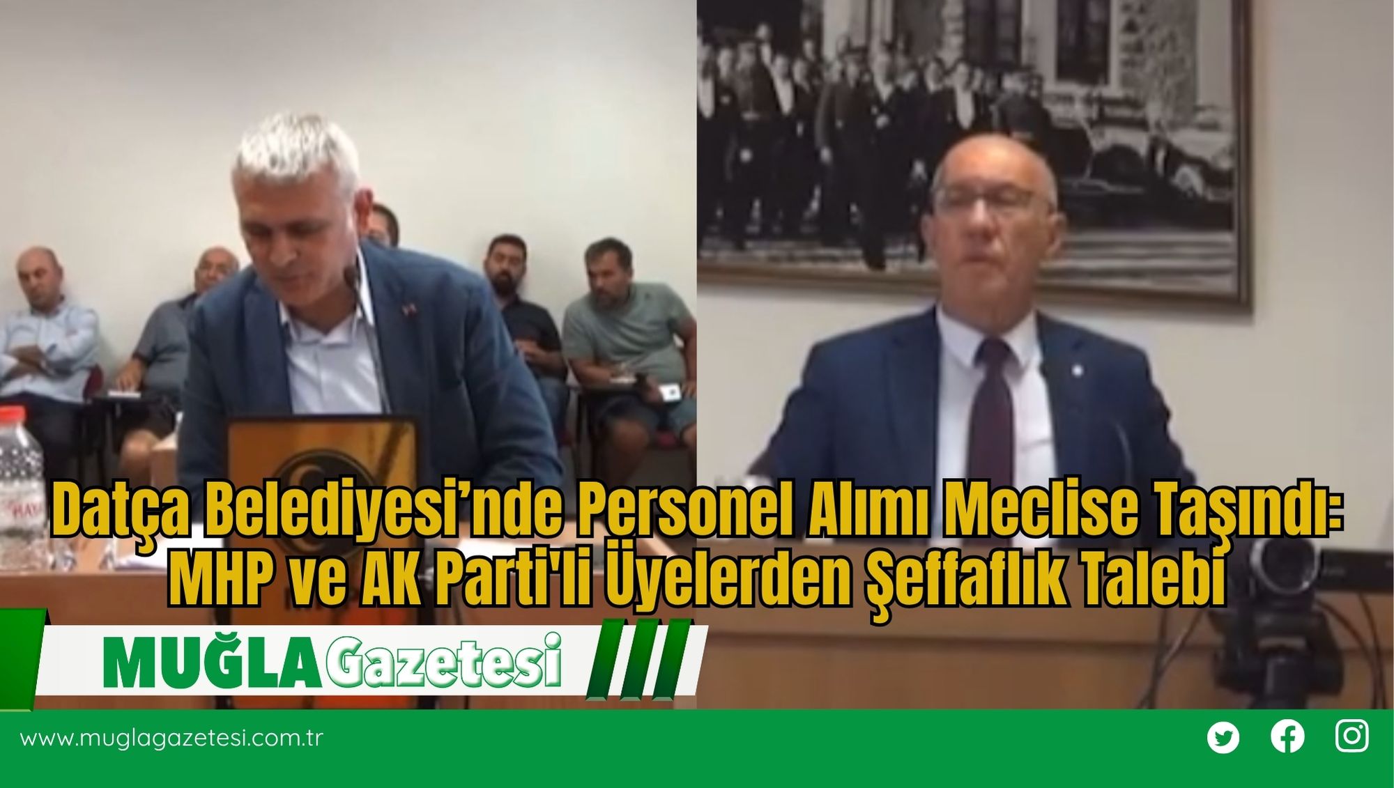 Datça Belediyesi’nde Personel Alımı Meclise Taşındı: MHP ve AK Parti'li Üyelerden Şeffaflık Talebi