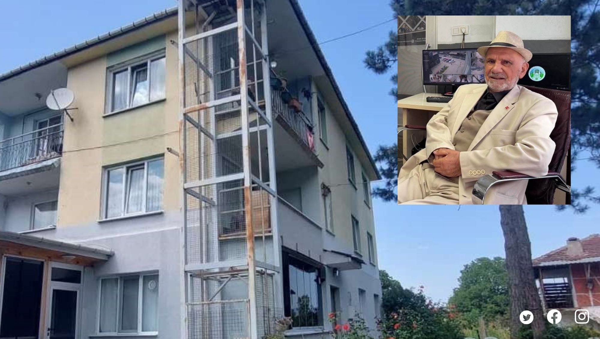 Halatı Kopan Asansör Can Aldı: Eski Belediye Başkanı Son Yolculuğuna Uğurlandı