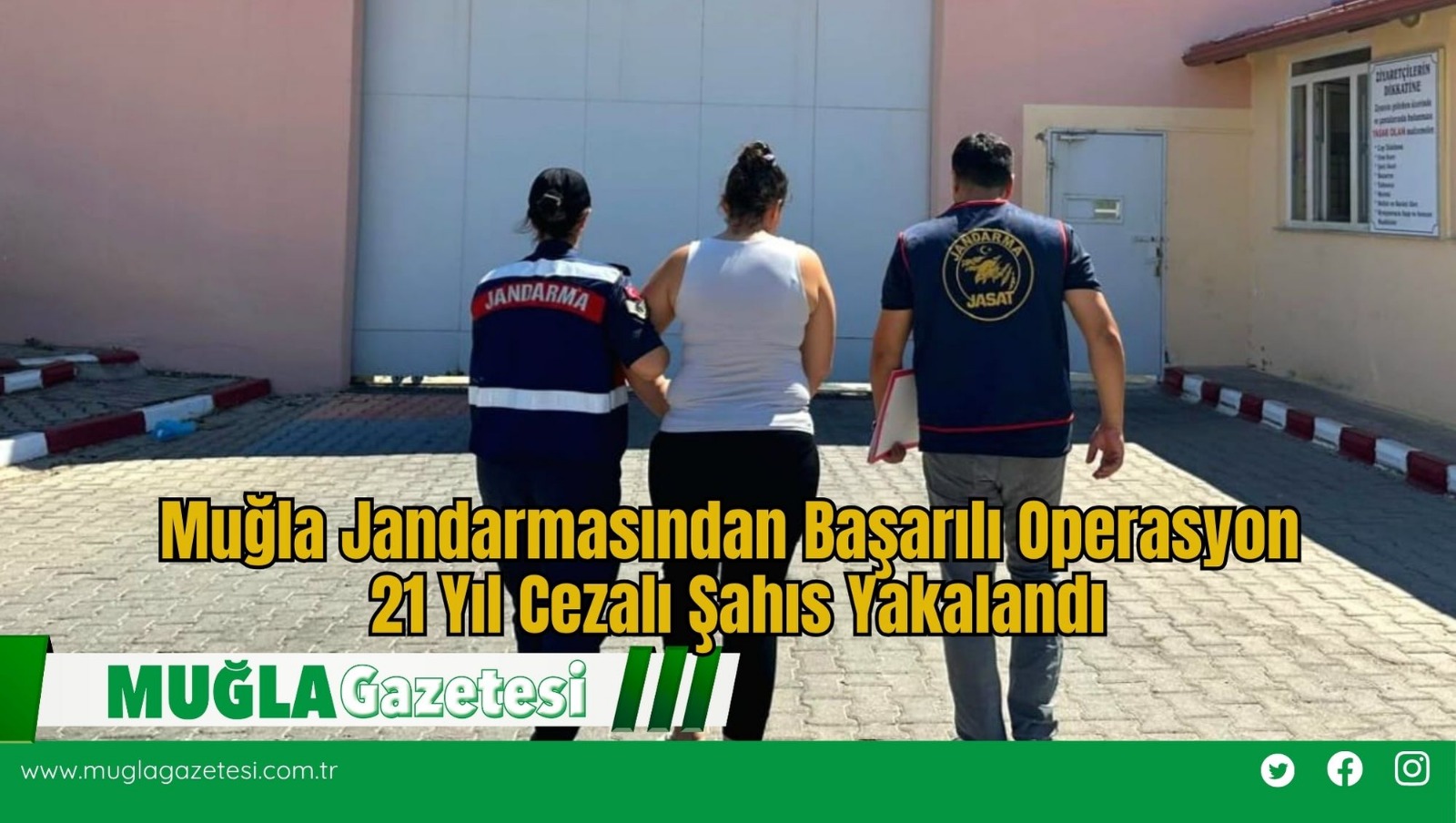 Muğla Jandarmasından Başarılı Operasyon: 21 Yıl Cezalı Şahıs Yakalandı