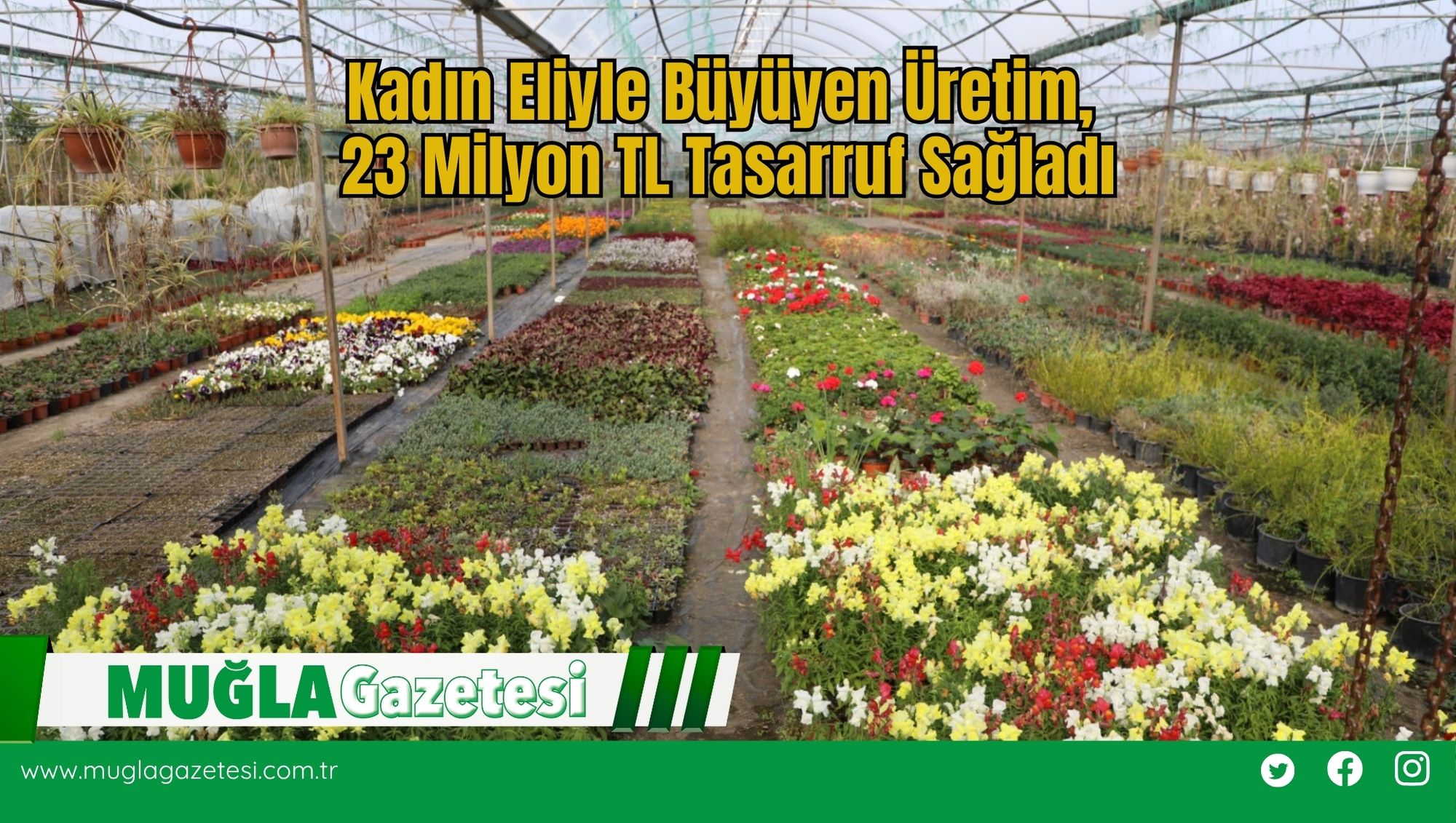 Kadın Eliyle Büyüyen Üretim, 23 Milyon TL Tasarruf Sağladı