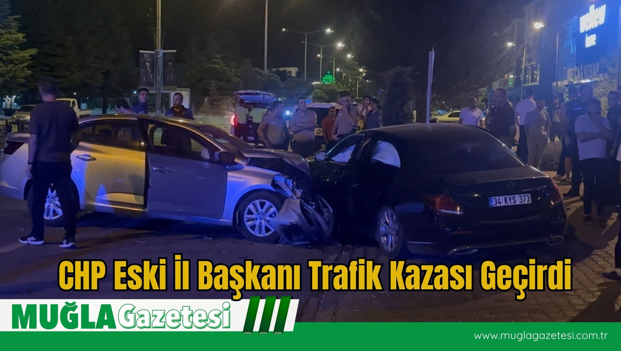 CHP Eski İl Başkanı Trafik Kazası Geçirdi