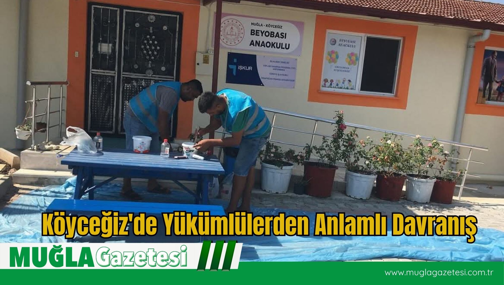 Köyceğiz'de Yükümlülerden Anlamlı Davranış