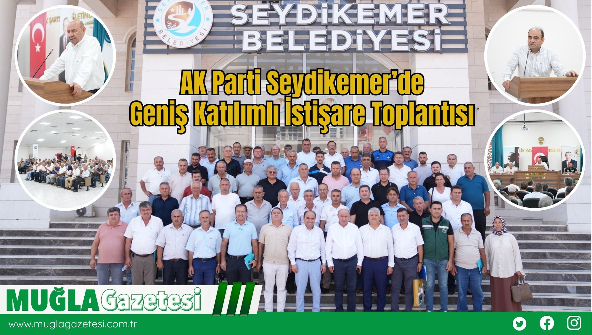 AK Parti Seydikemer’de: Geniş Katılımlı İstişare Toplantısı