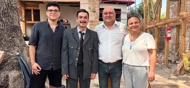 Başkan Günay, “Bak Postacı Geliyor” Filminin Setini Ziyaret Etti