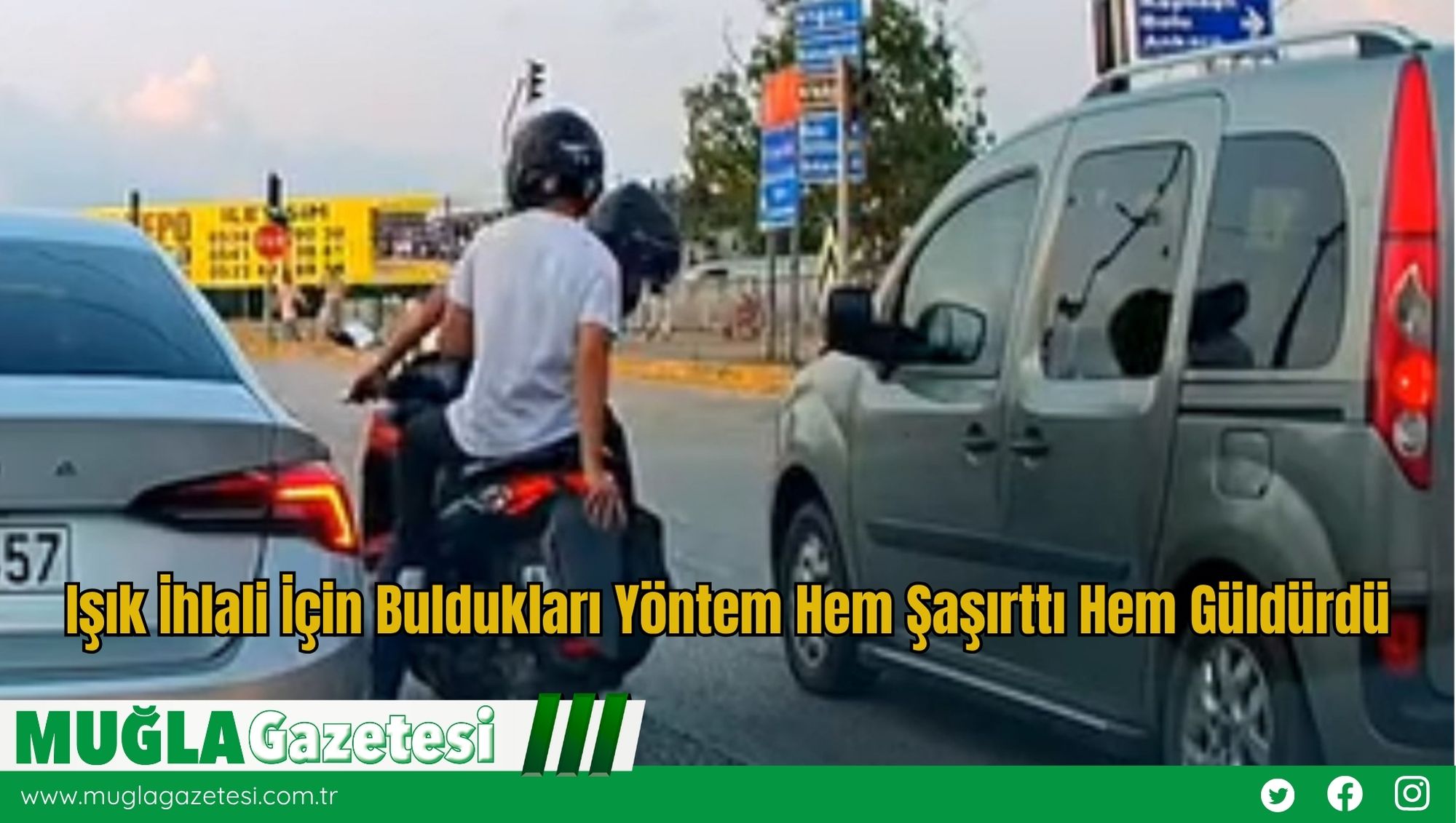 Işık İhlali İçin Buldukları Yöntem Hem Şaşırttı Hem Güldürdü