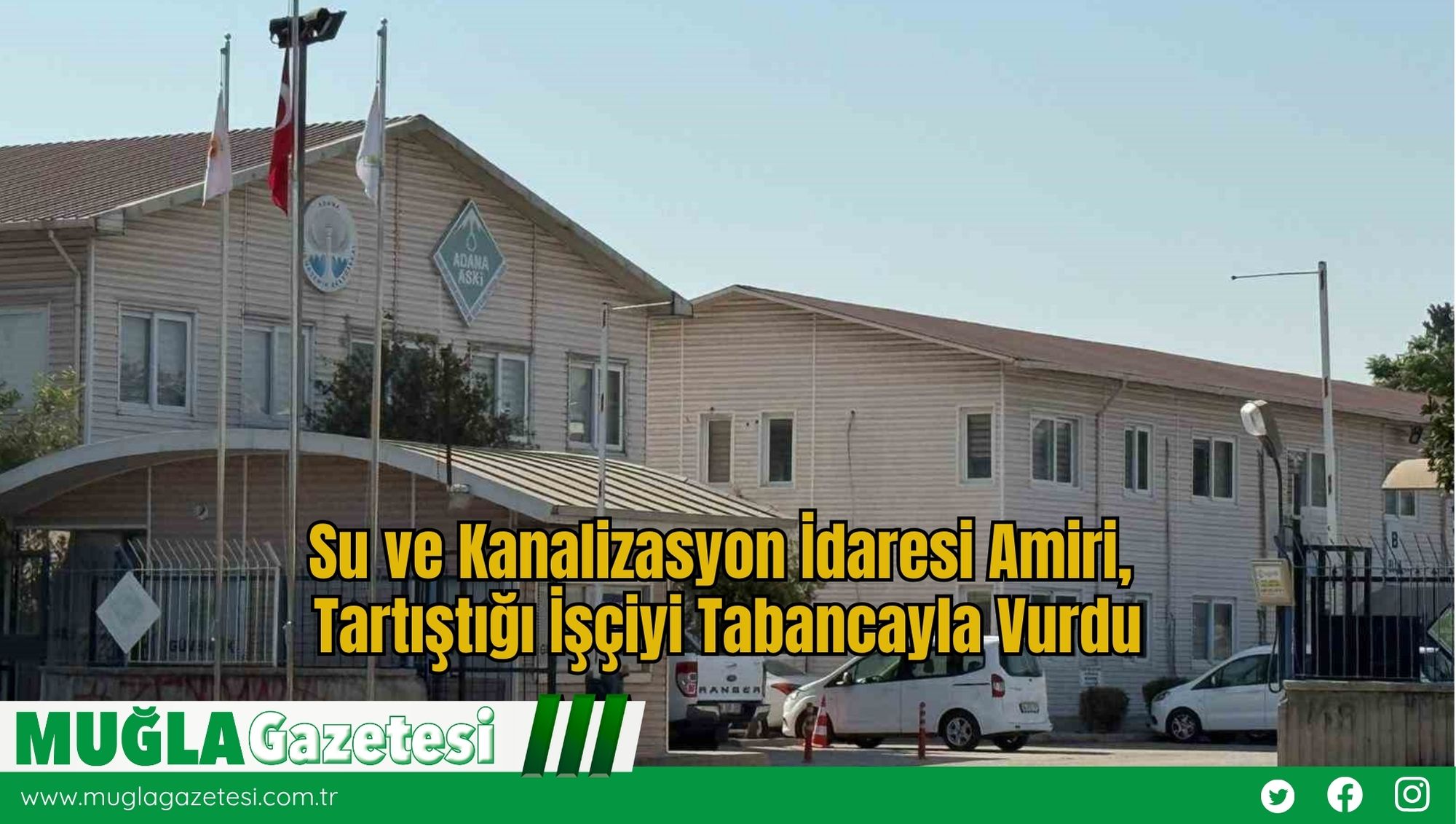 Su ve Kanalizasyon İdaresi Amiri, Tartıştığı İşçiyi Tabancayla Vurdu