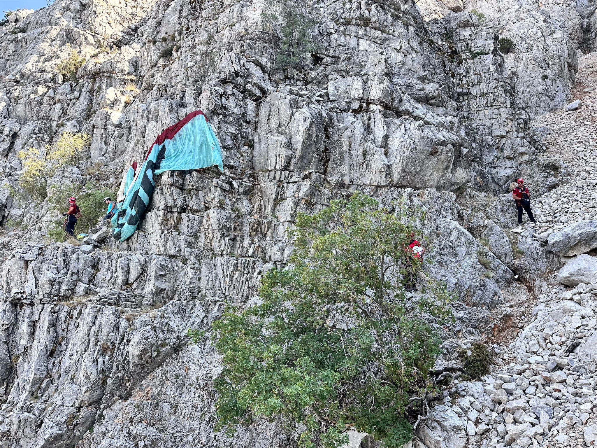Fethiye'de Paraşüt Kazası