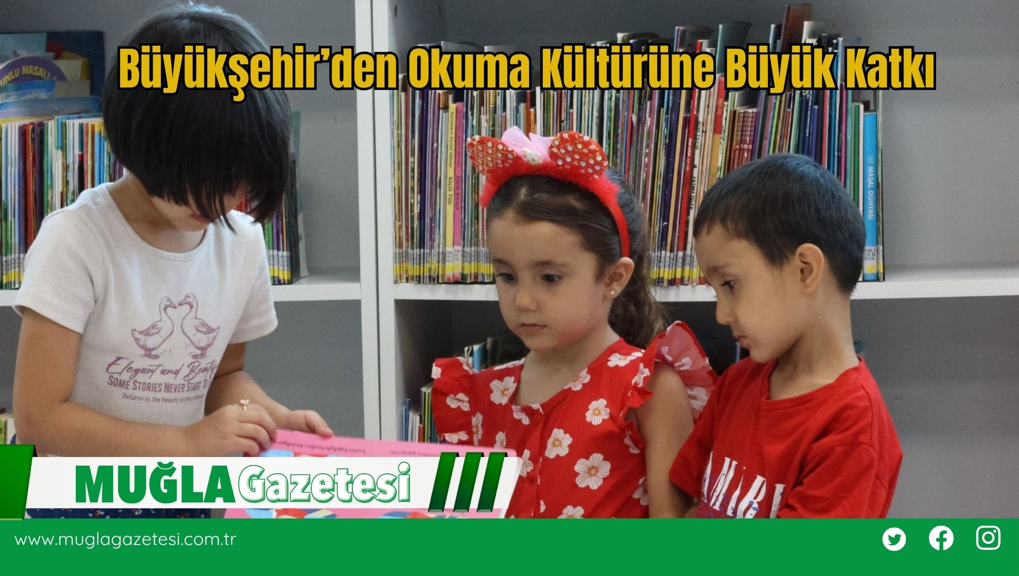 Büyükşehir’den Okuma Kültürüne Büyük Katkı