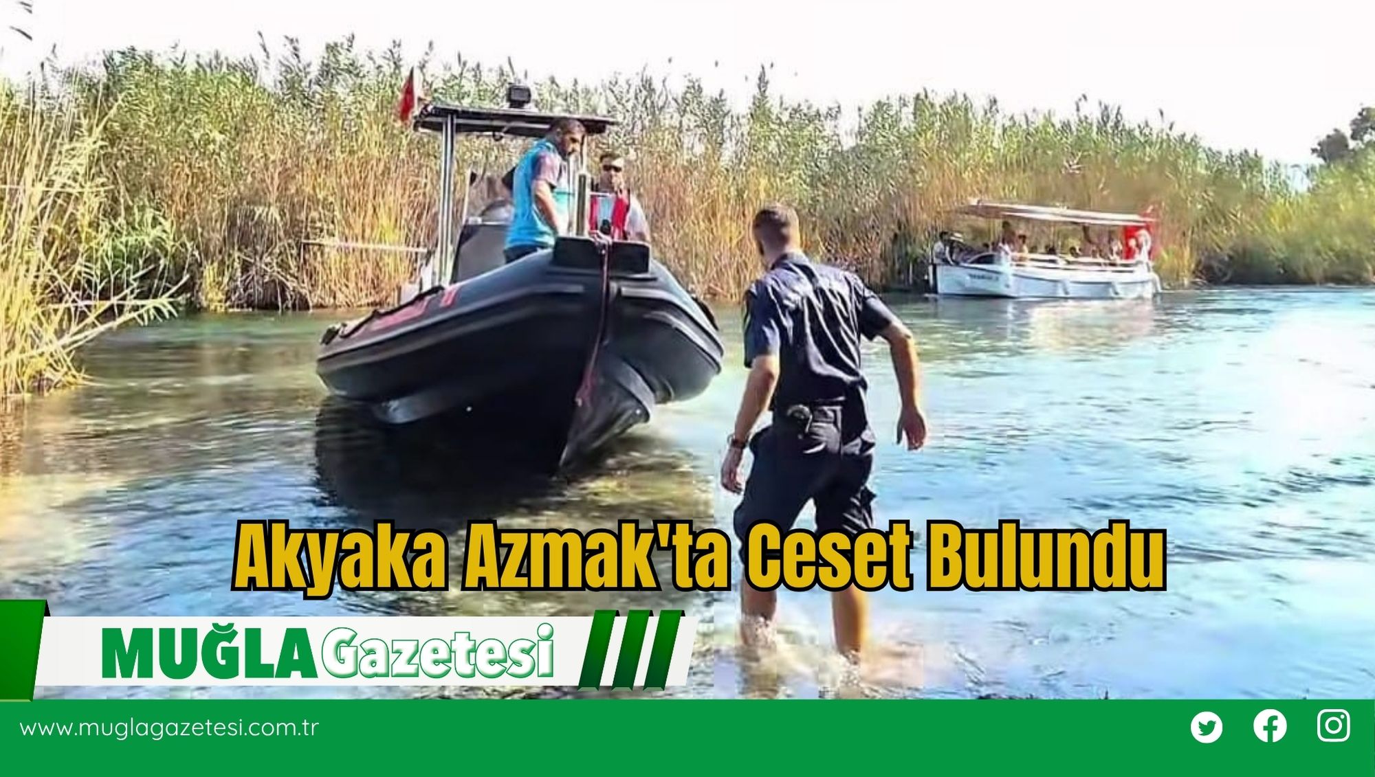 Akyaka Azmak'ta Ceset Bulundu