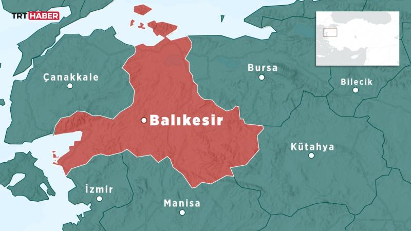 Son Dakika:Balıkesir'de 6,1 Büyüklüğünde Deprem