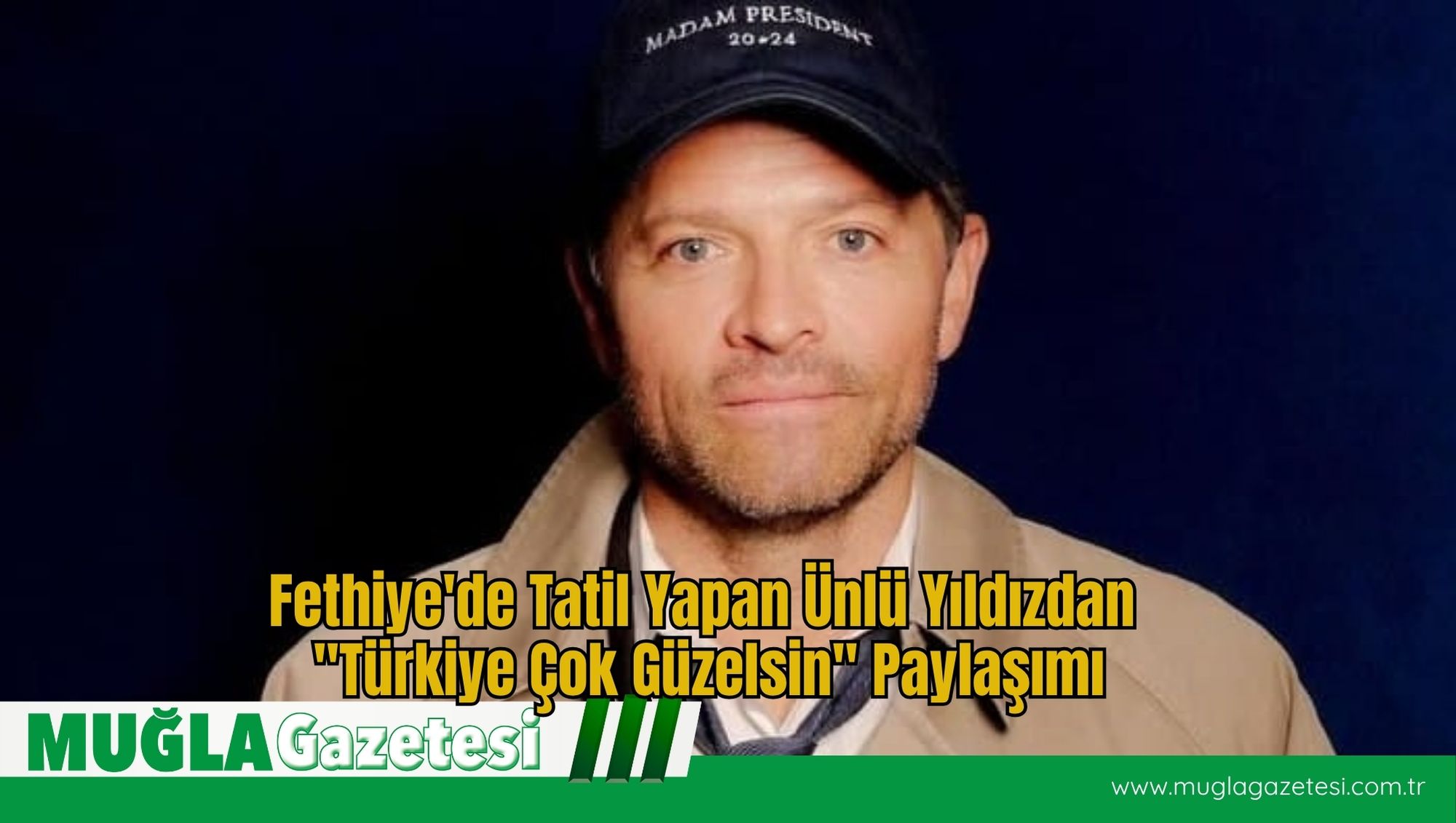Fethiye'de Tatil Yapan Ünlü Yıldızdan 