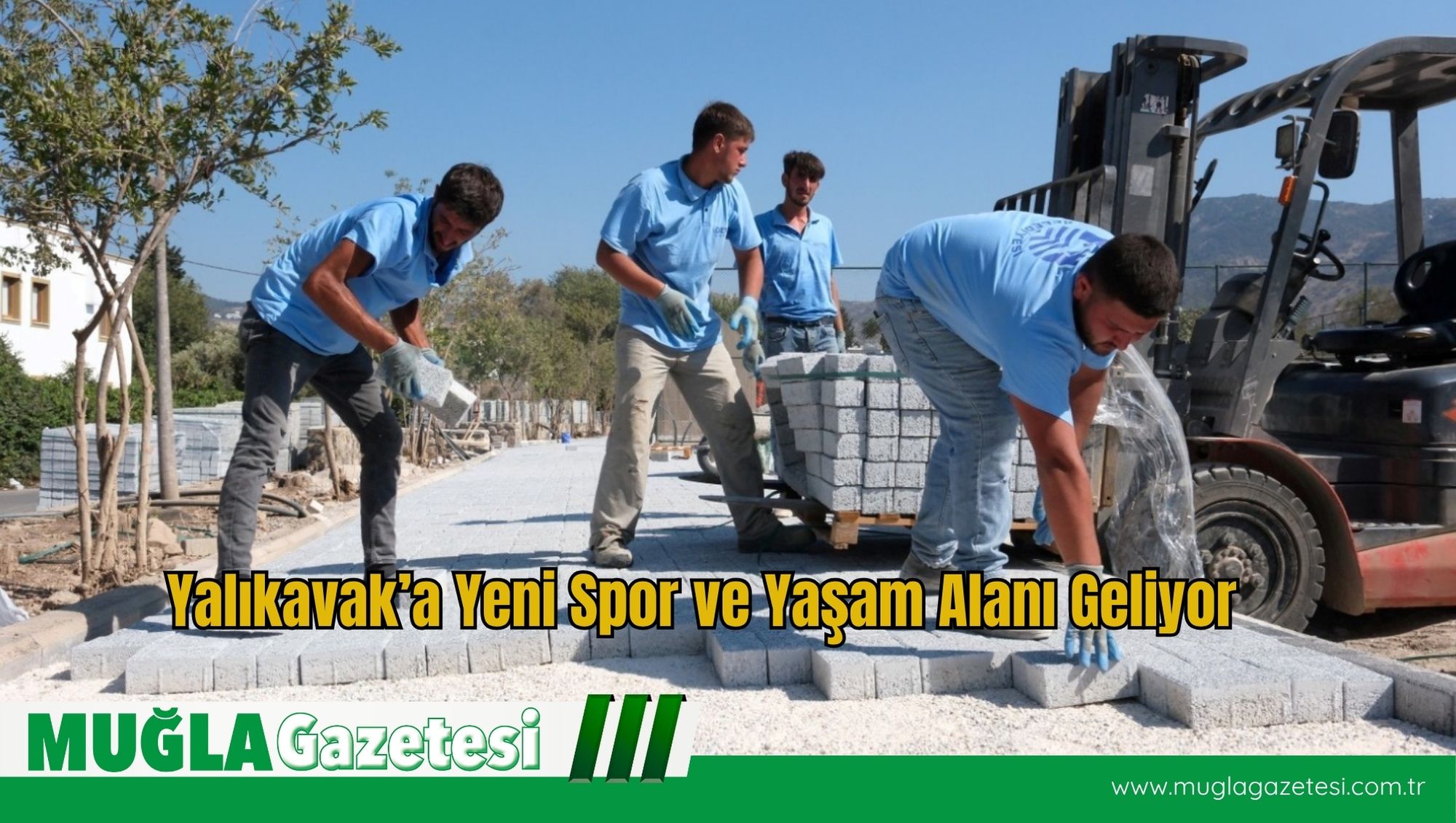 Yalıkavak’a Yeni Spor ve Yaşam Alanı Geliyor