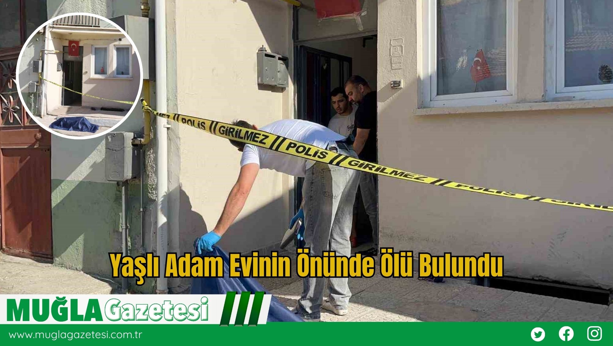 Yaşlı Adam Evinin Önünde Ölü Bulundu