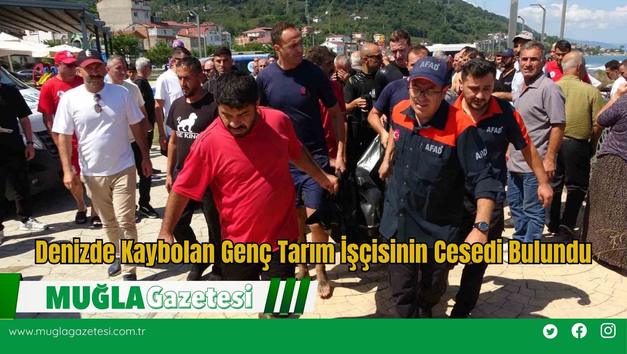 Denizde Kaybolan Genç Tarım İşçisinin Cesedi Bulundu