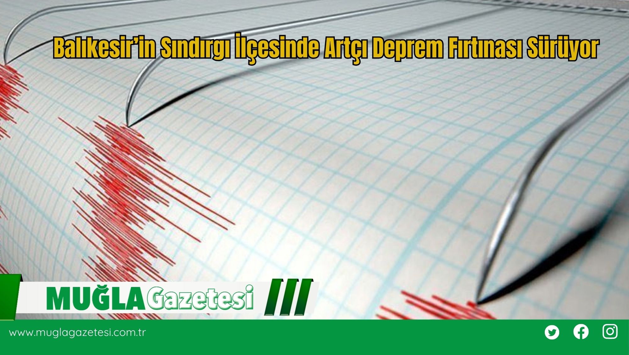 Balıkesir’in Sındırgı İlçesinde Artçı Deprem Fırtınası Sürüyor