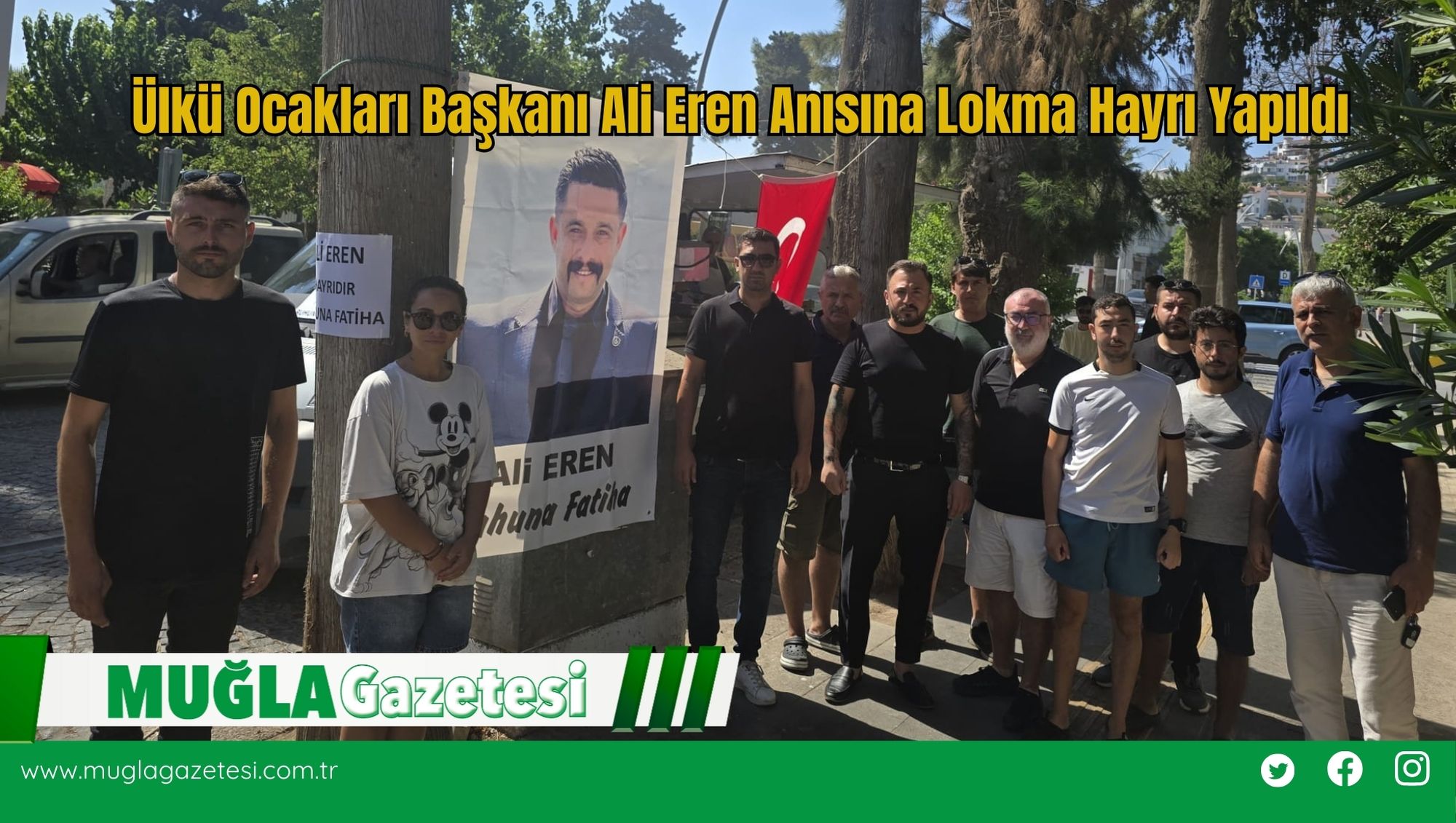 Ülkü Ocakları Başkanı Ali Eren Anısına Lokma Hayrı Yapıldı