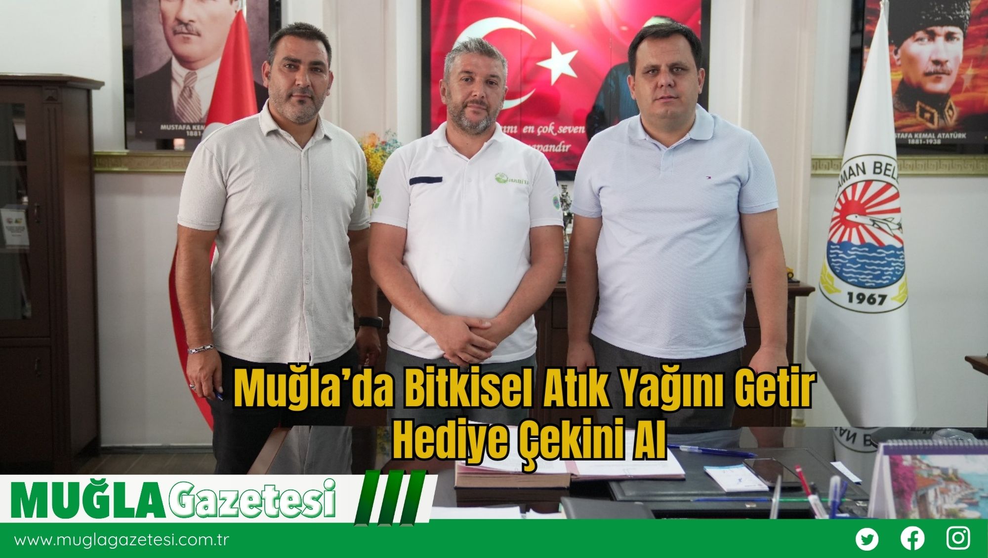 Muğla'da Bitkisel Atık Yağını Getir, Hediye Çekini Al