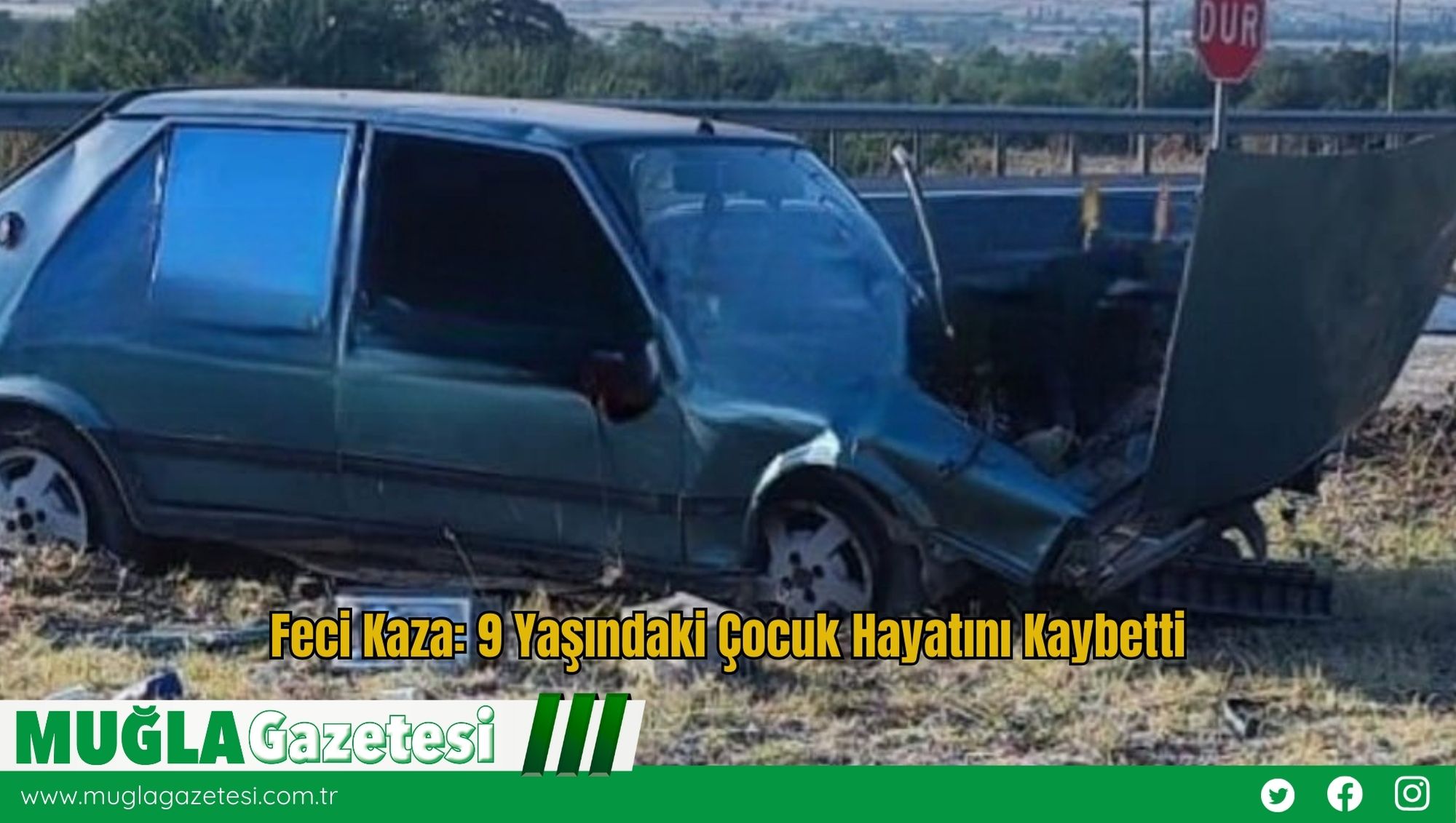Feci Kaza: 9 Yaşındaki Çocuk Hayatını Kaybetti